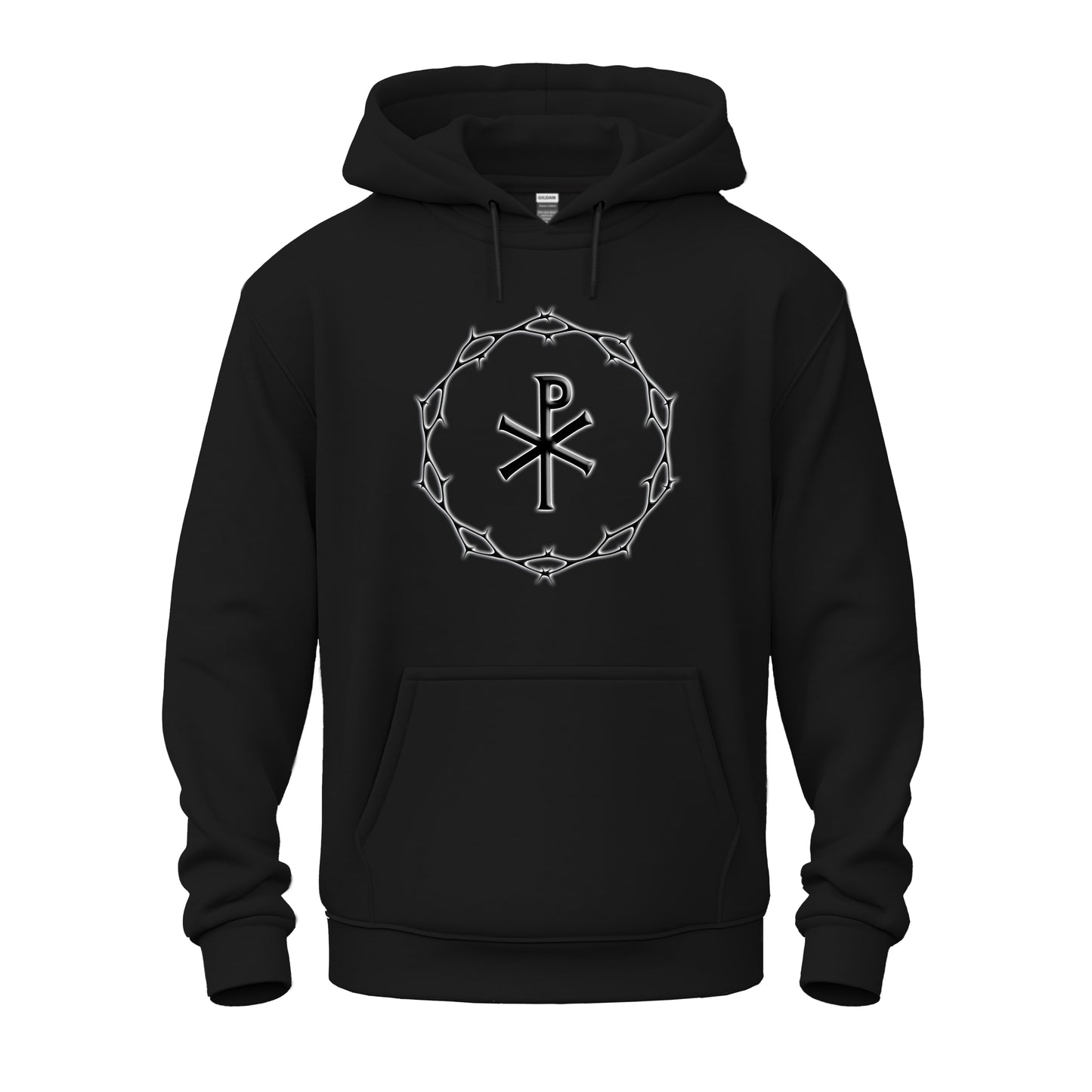 Circle of Thorn with Chi-Rho logo Unisex Heavy Blend™ Hooded Sweatshirt