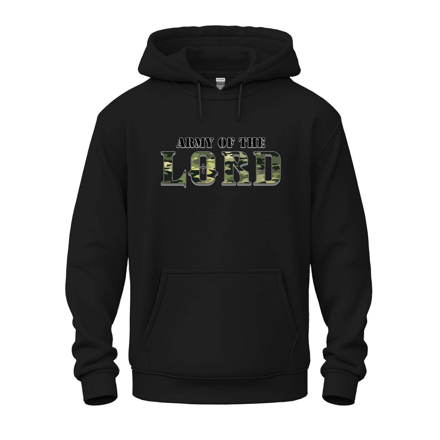 Army Of The Lord Green Camo Unisex Heavy Blend™ Hooded Sweatshirt