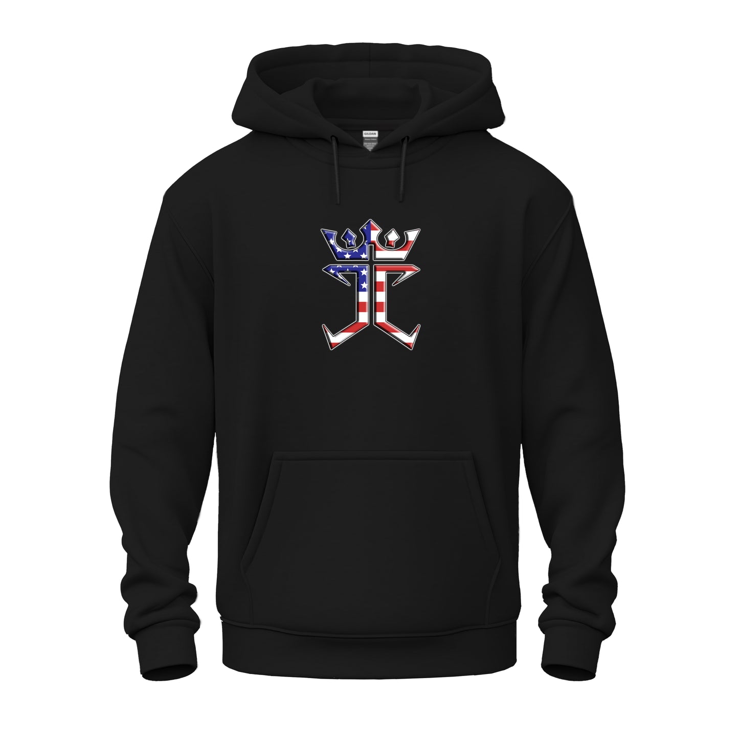 Jesus Christ Is King In The USA Unisex Heavy Blend™ Hooded Sweatshirt