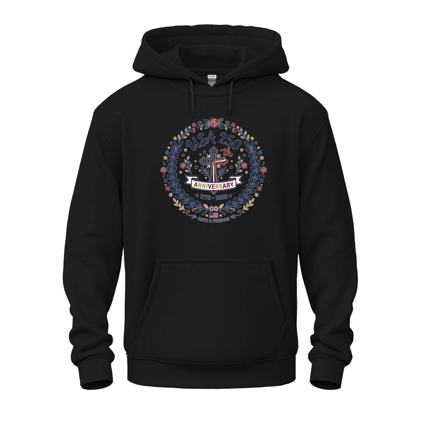 Ladies USA 250th Anniversary Unisex Heavy Blend™ Hooded Sweatshirt