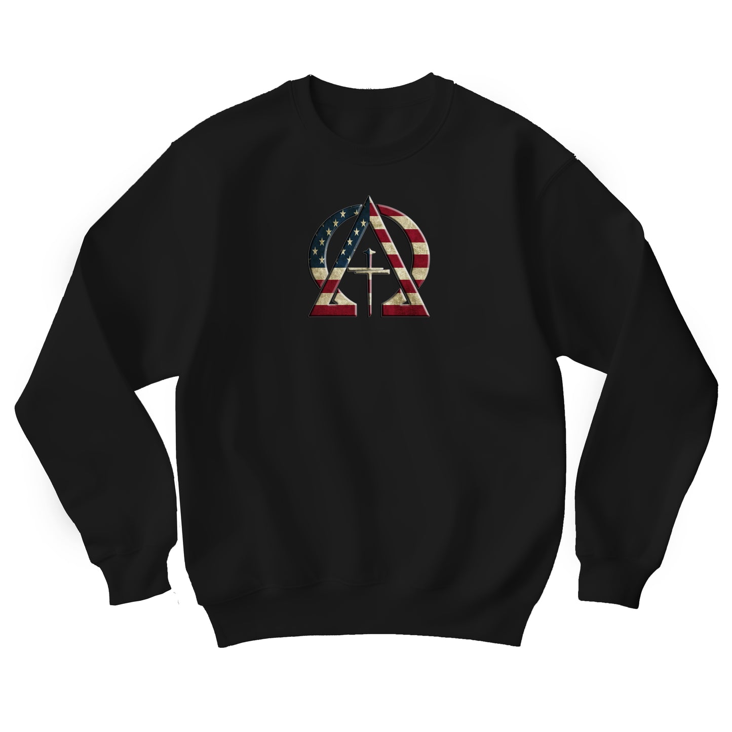 Alpha & Omega Vintage USA Unisex Heavy Blend™ Crewneck Sweatshirt