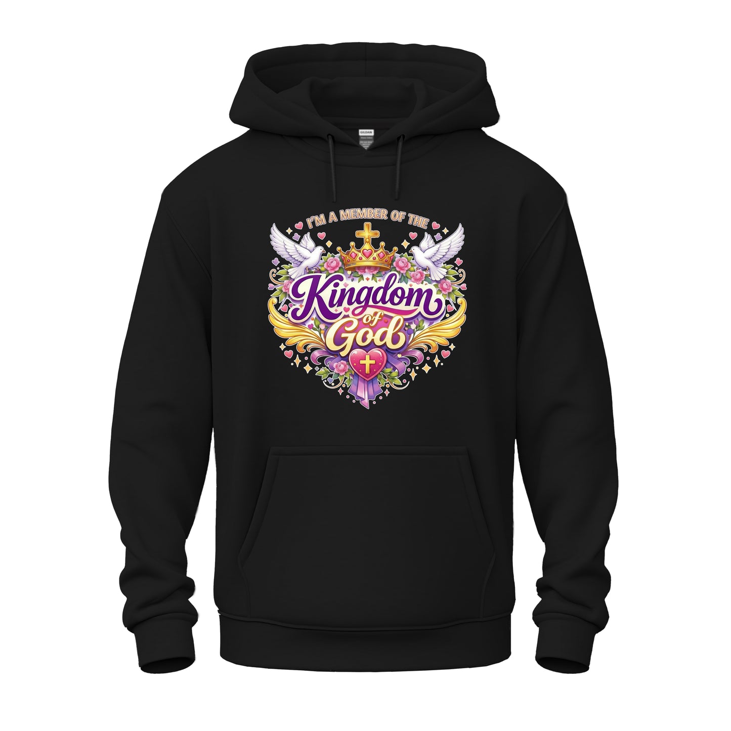Member of the Kingdom of God Nature Edition Christian Unisex Heavy Blend™ Hooded Sweatshirt