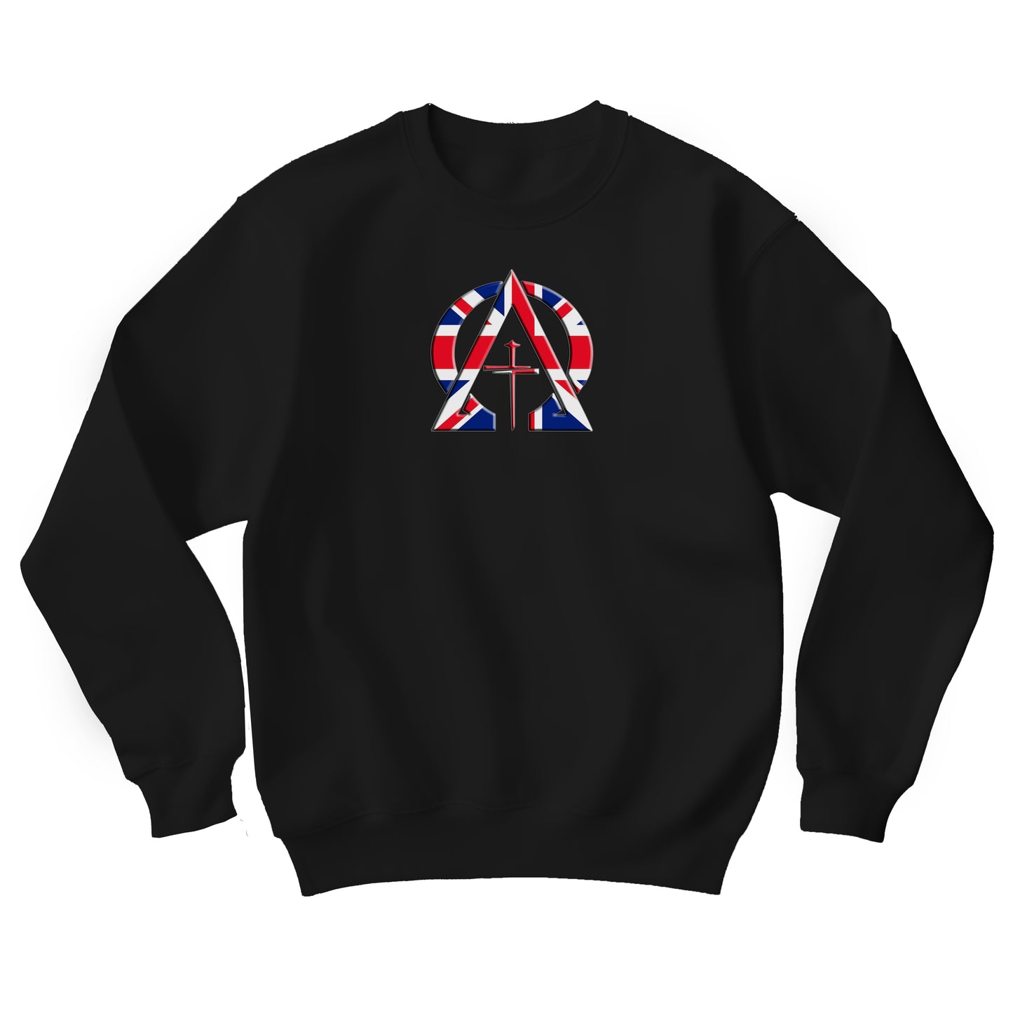 Alpha & Omega United Kingdom Unisex Heavy Blend™ Crewneck Sweatshirt