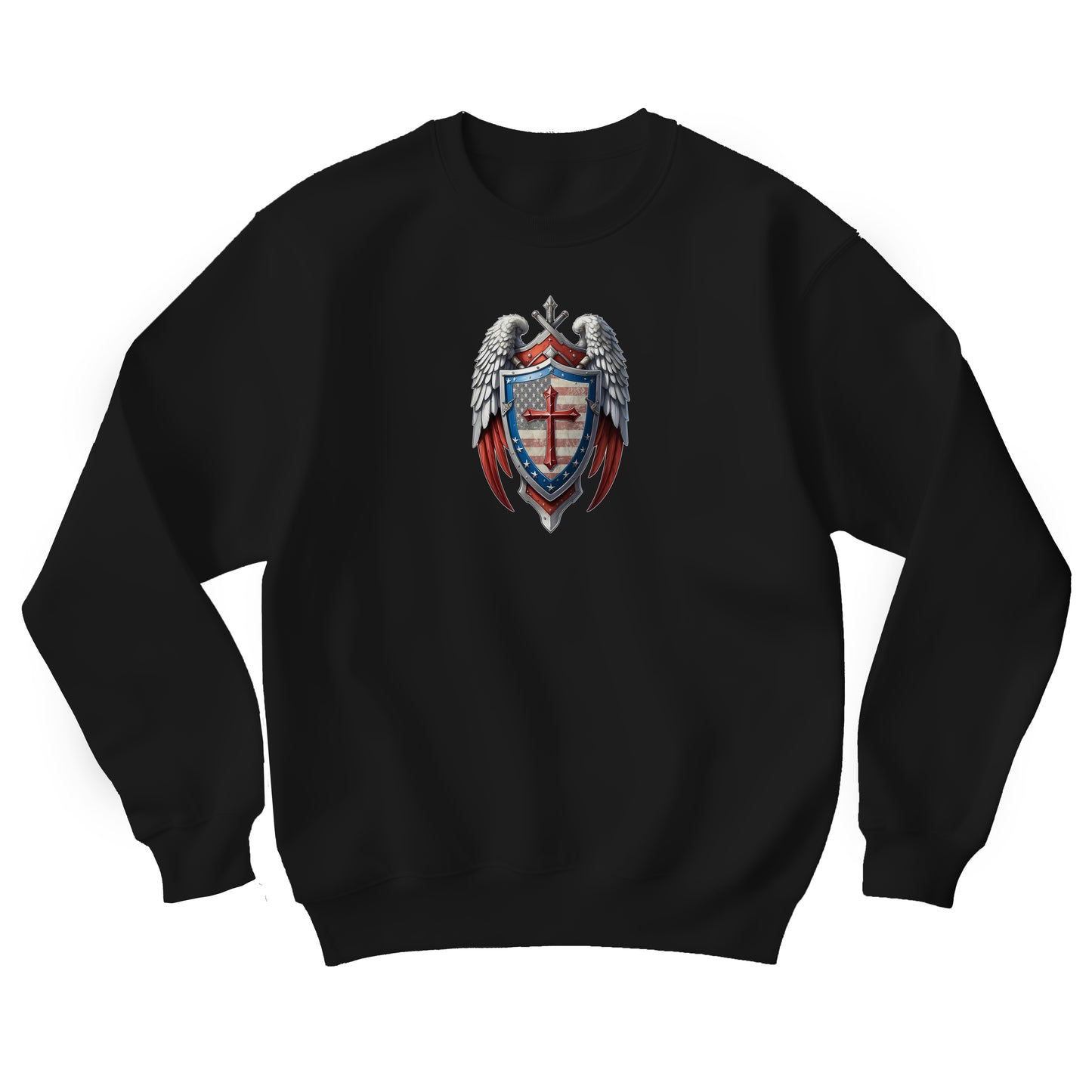 Winged Guardian Unisex Heavy Blend™ Crewneck Sweatshirt