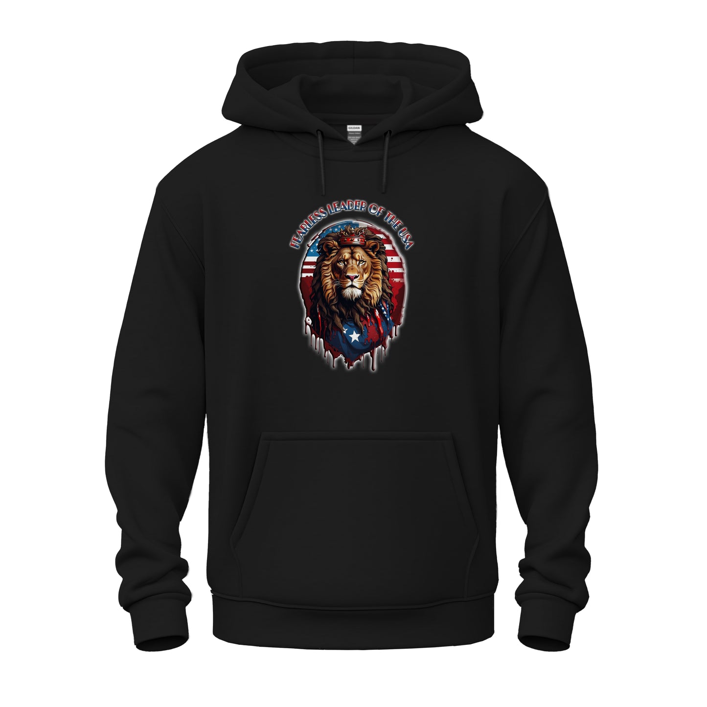 Lion of Judah: Fearless Leader of Faith Unisex Heavy Blend™ Hooded Sweatshirt
