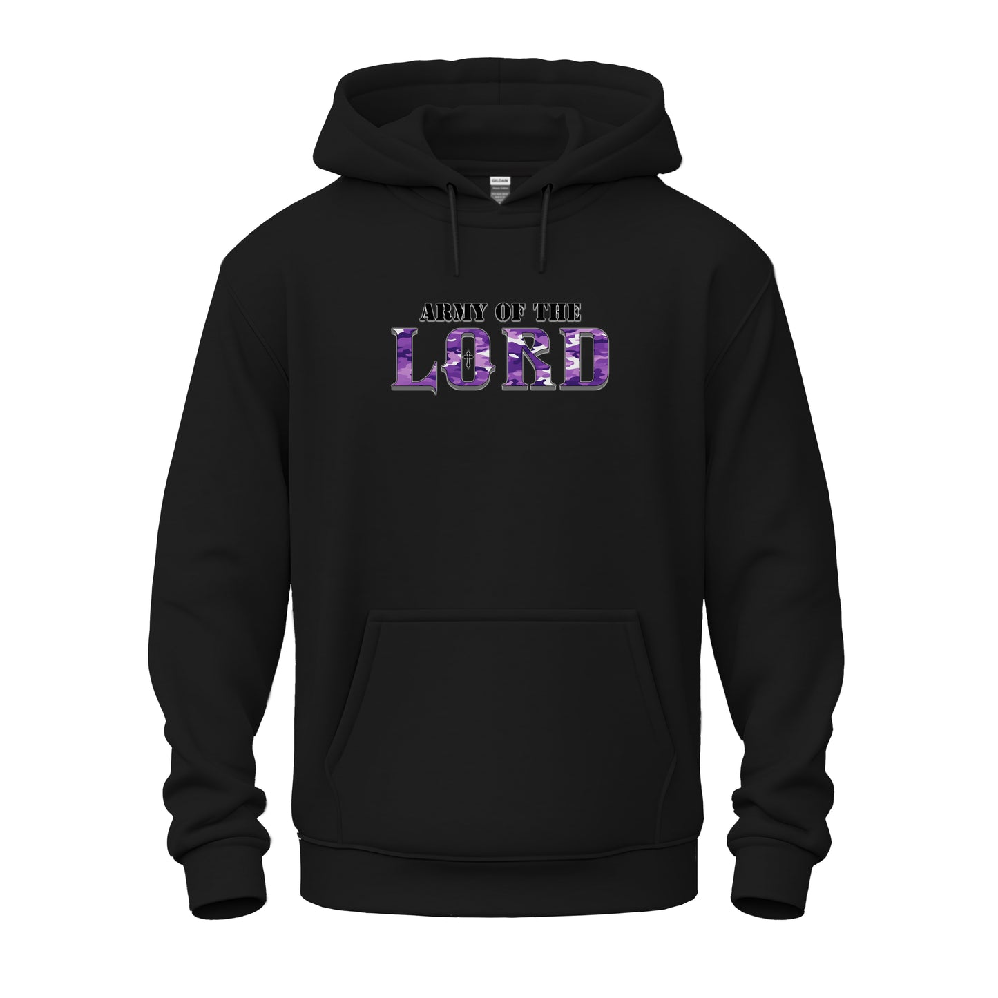 Army Of The Lord Purple Camo Unisex Heavy Blend™ Hooded Sweatshirt