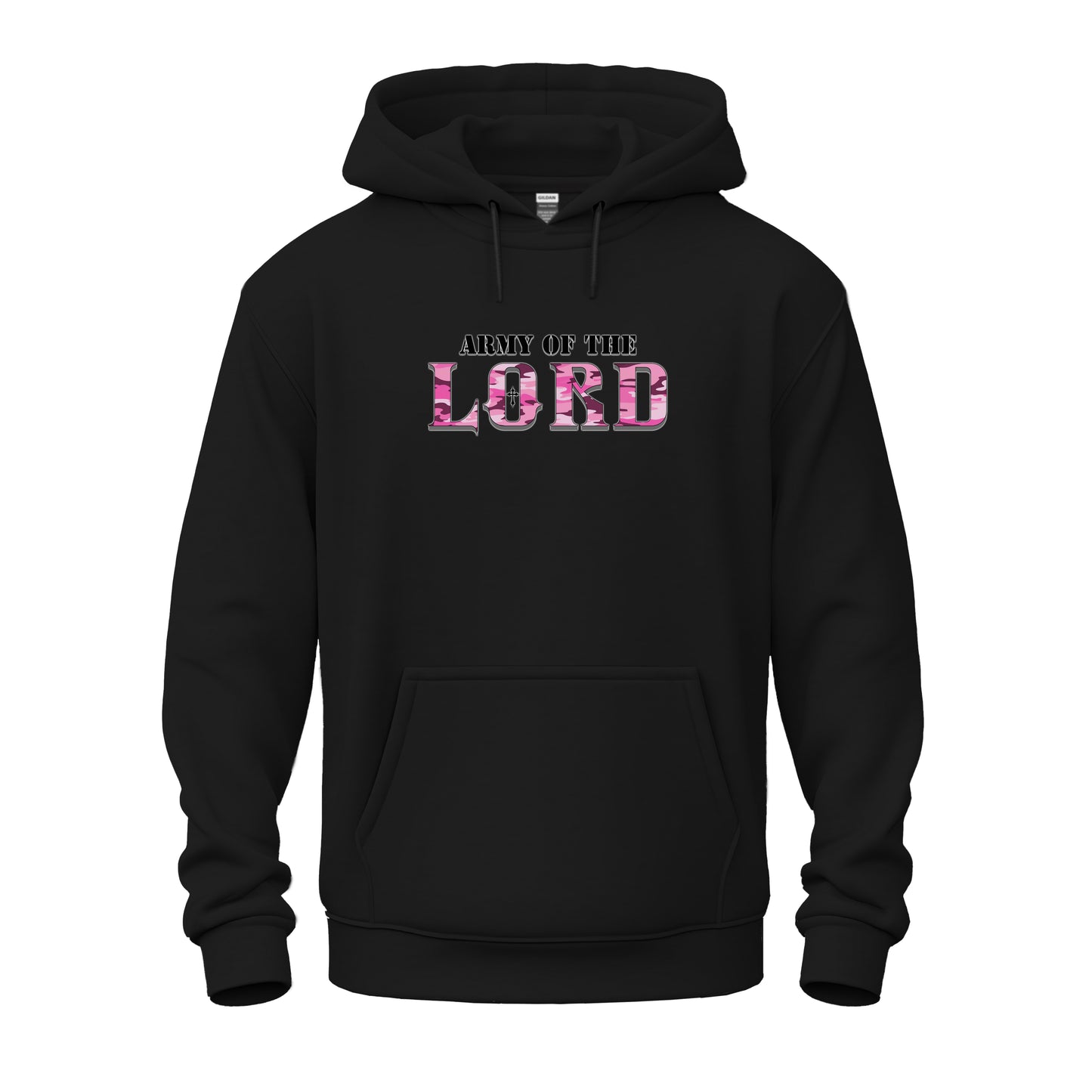 Army Of The Lord Pink Camo Unisex Heavy Blend™ Hooded Sweatshirt