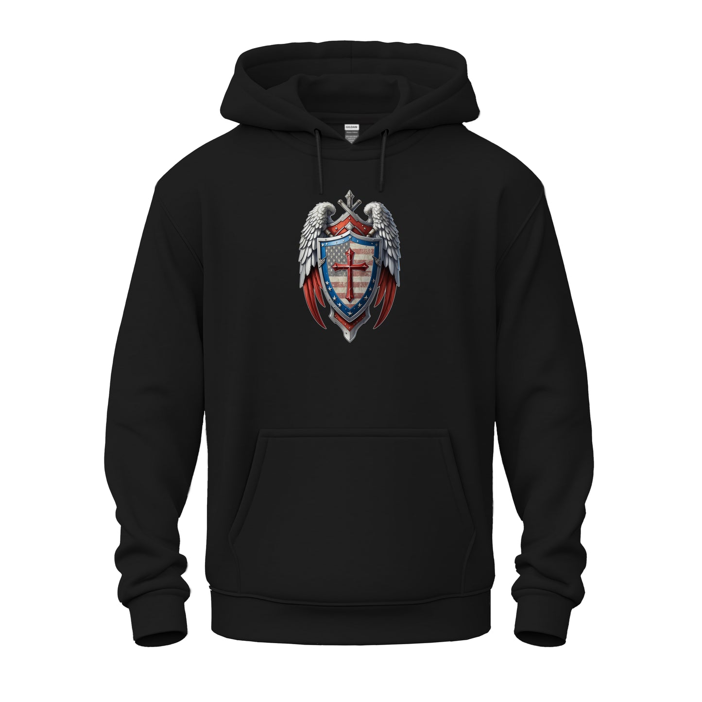 Winged Guardian Unisex Heavy Blend™ Hooded Sweatshirt