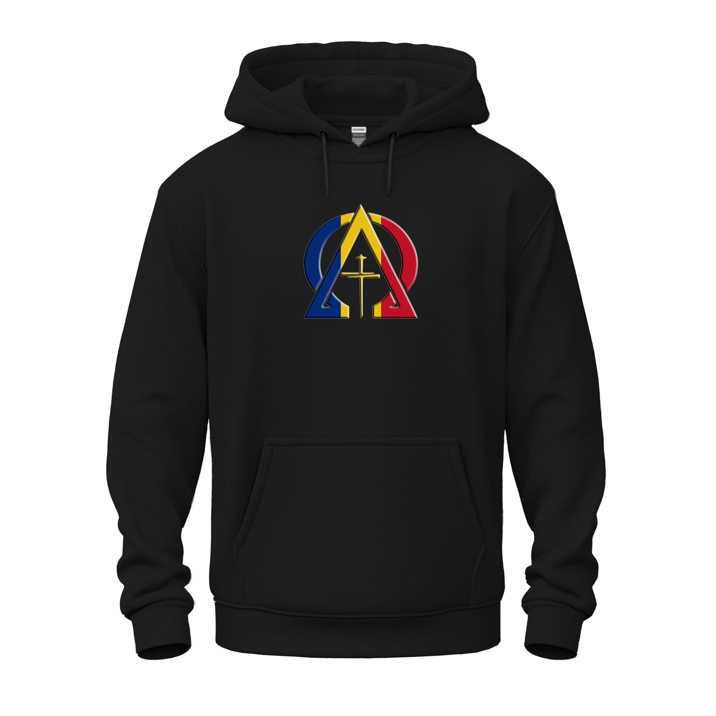 Alpha & Omega Romania Unisex Heavy Blend™ Hooded Sweatshirt