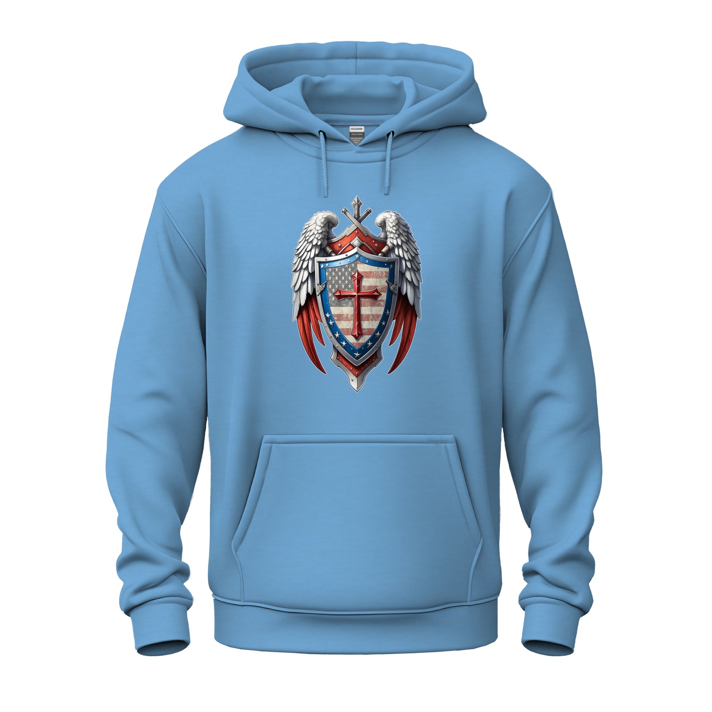 Winged Guardian Unisex Heavy Blend™ Hooded Sweatshirt