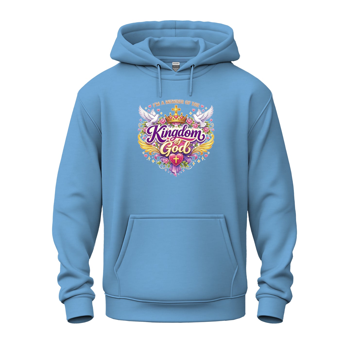 Graceful & Royal Member of the Kingdom of God Unisex Heavy Blend™ Hooded Sweatshirt
