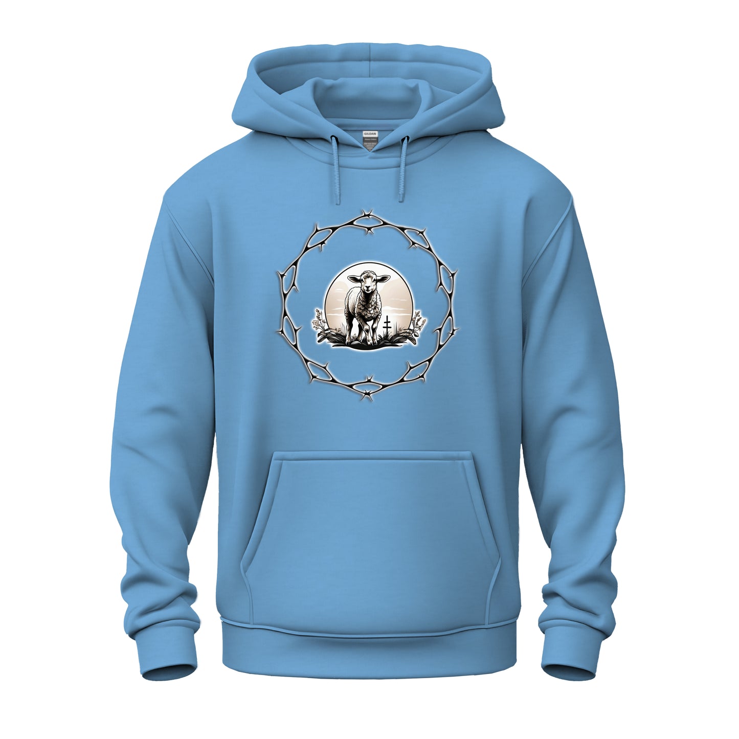 Circle of Thorn with Lamb logo Unisex Heavy Blend™ Hooded Sweatshirt