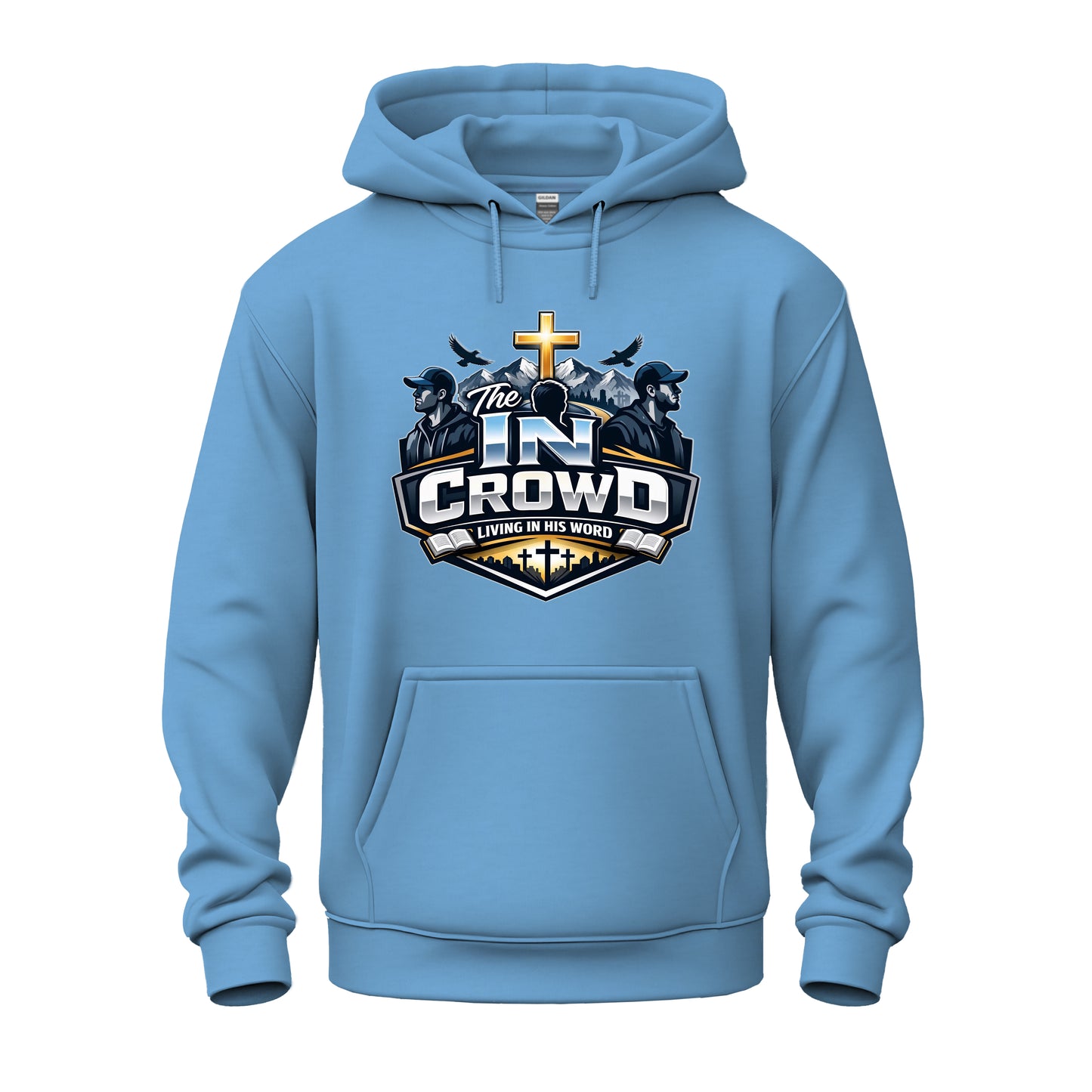 The In Crowd Men's Christian  Heavy Blend™ Hooded Sweatshirt