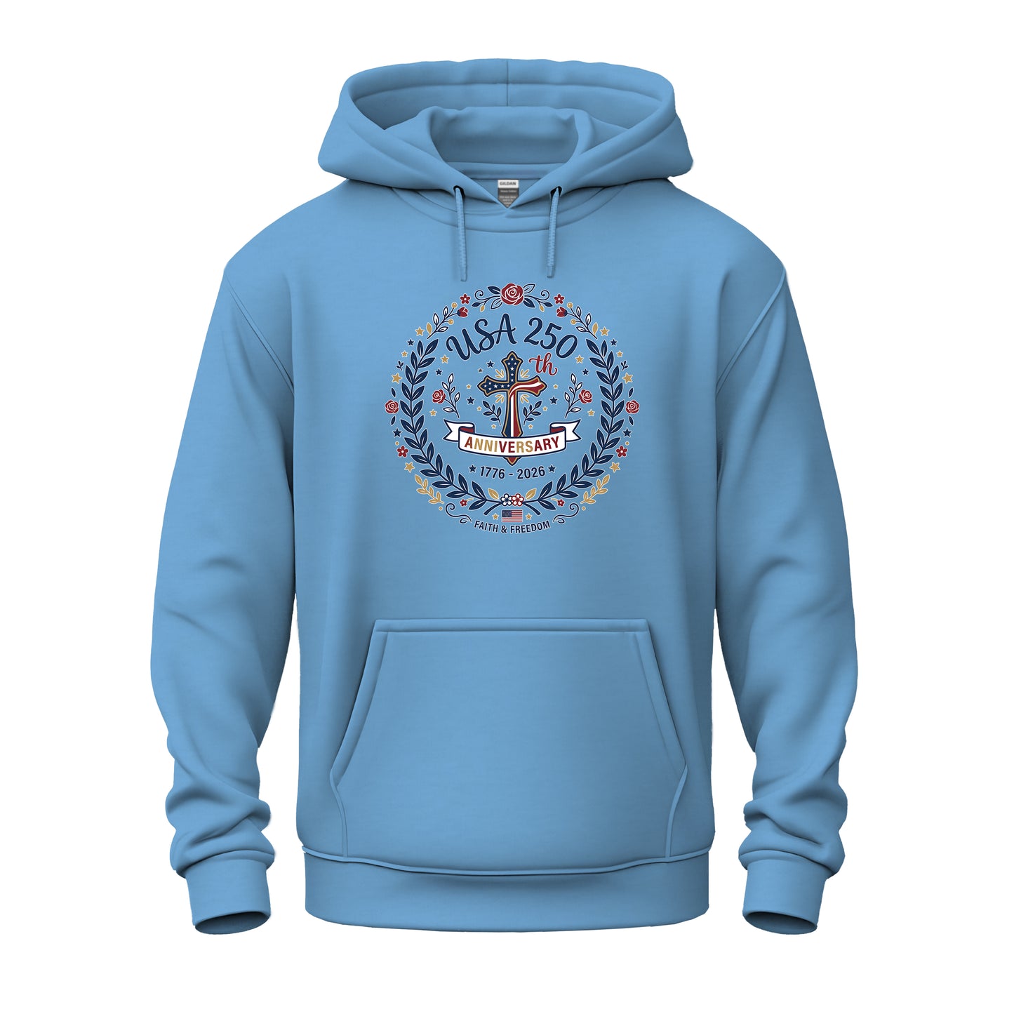 Ladies USA 250th Anniversary Unisex Heavy Blend™ Hooded Sweatshirt
