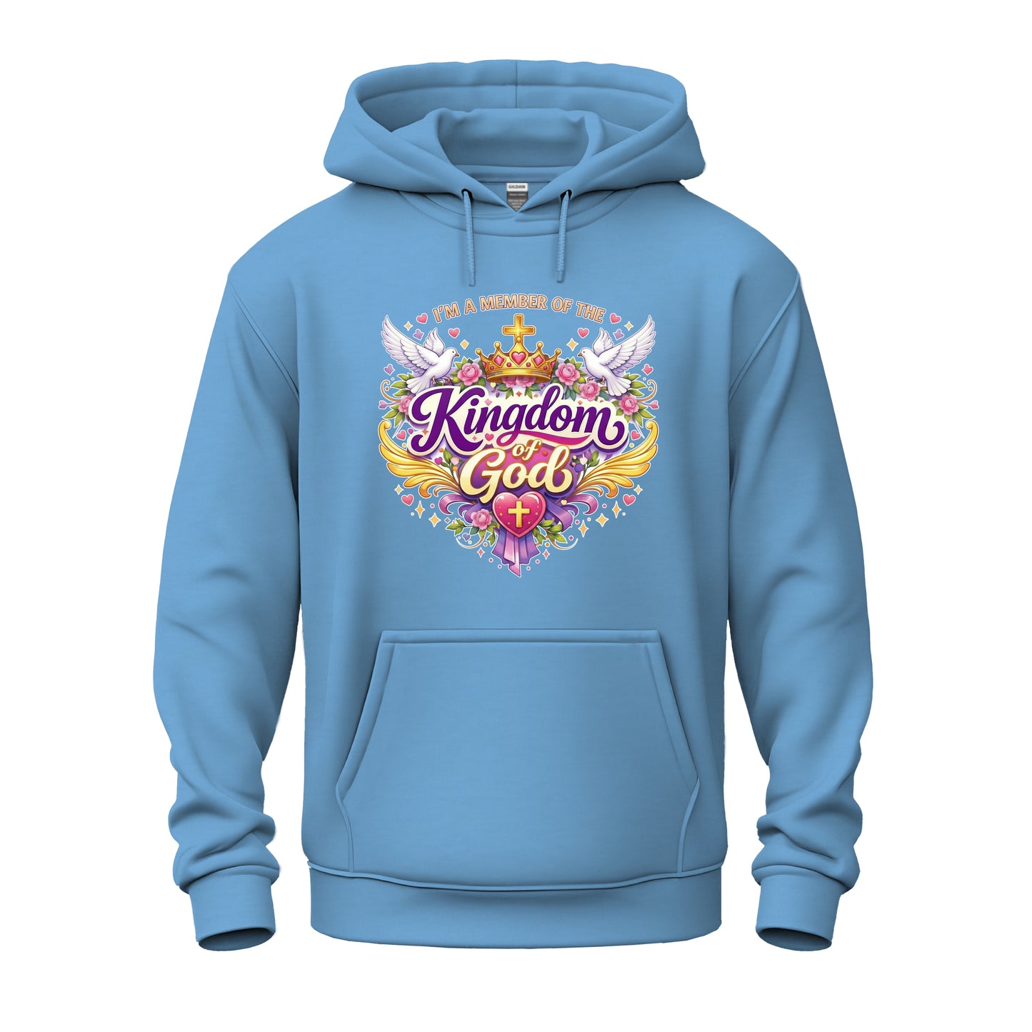 Member of the Kingdom of God Nature Edition Christian Unisex Heavy Blend™ Hooded Sweatshirt