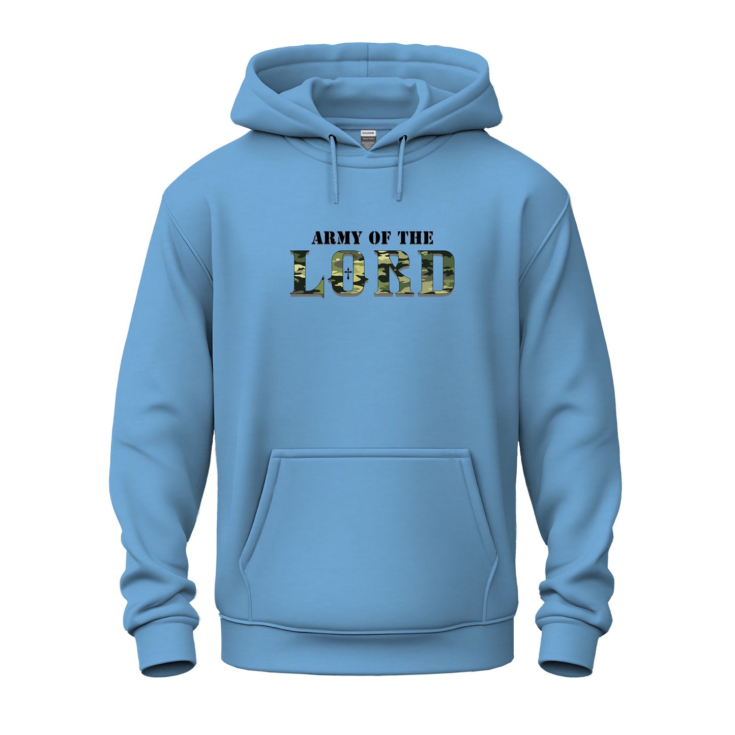 Army Of The Lord Green Camo Unisex Heavy Blend™ Hooded Sweatshirt