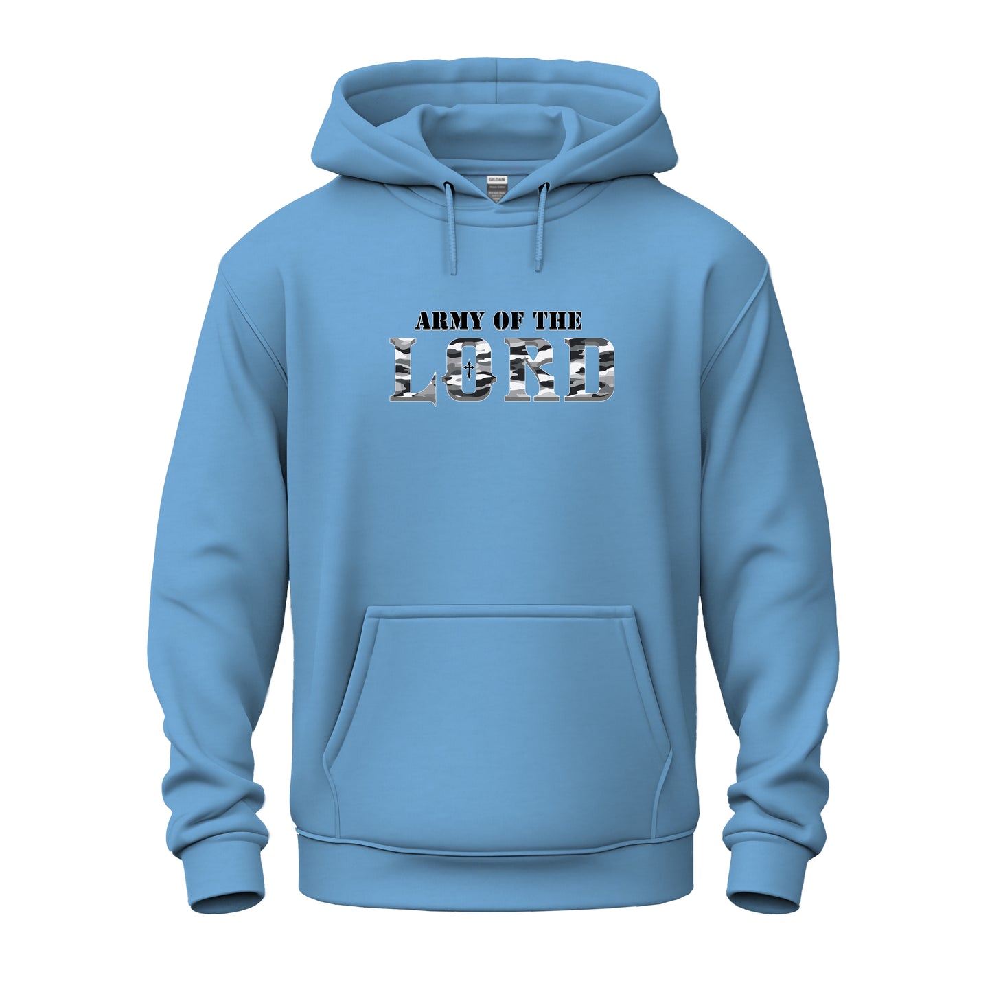 Army Of The Lord White Camo Unisex Heavy Blend™ Hooded Sweatshirt