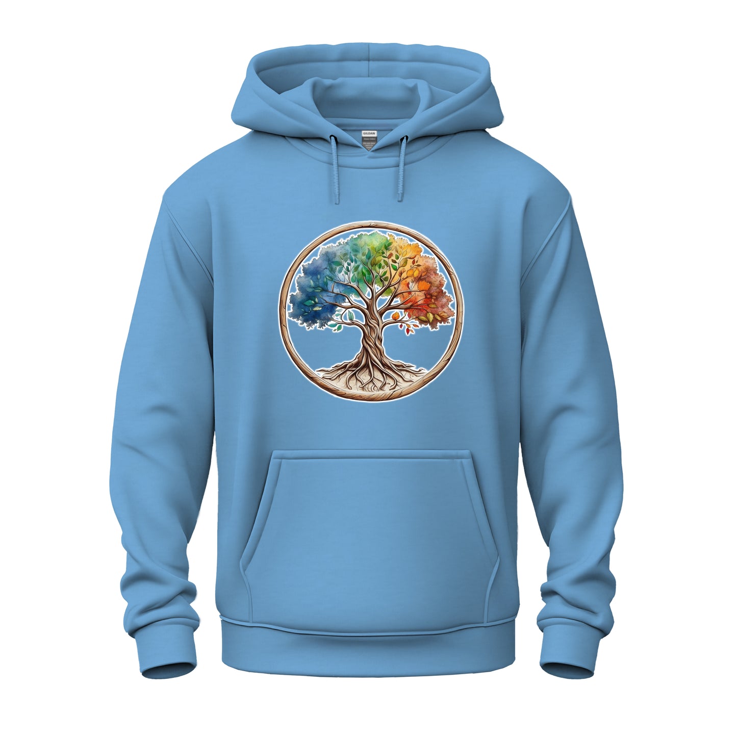 Colorful Tree of Life  Unisex Heavy Blend™ Hooded Sweatshirt