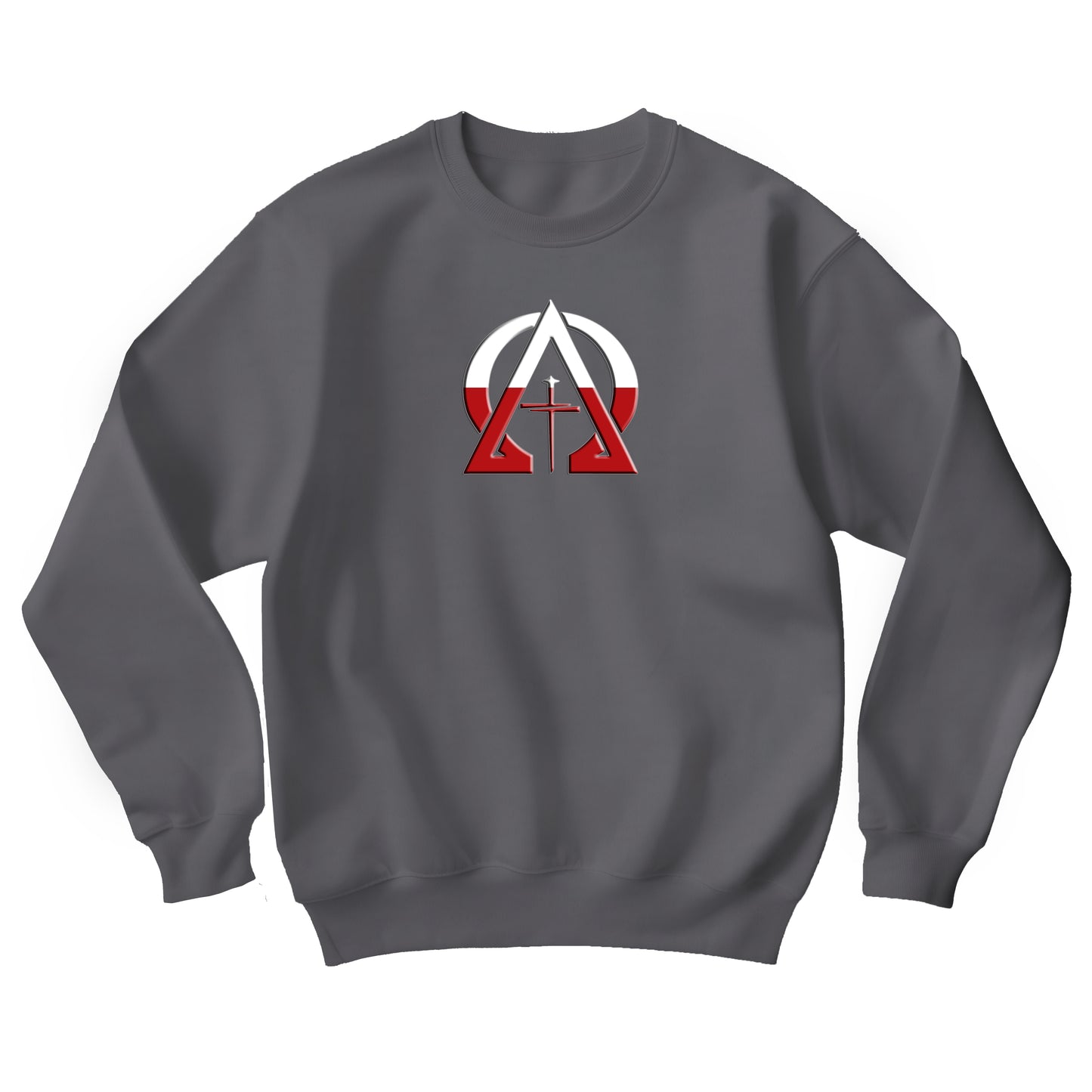 Alpha & Omega Poland Unisex Heavy Blend™ Crewneck Sweatshirt