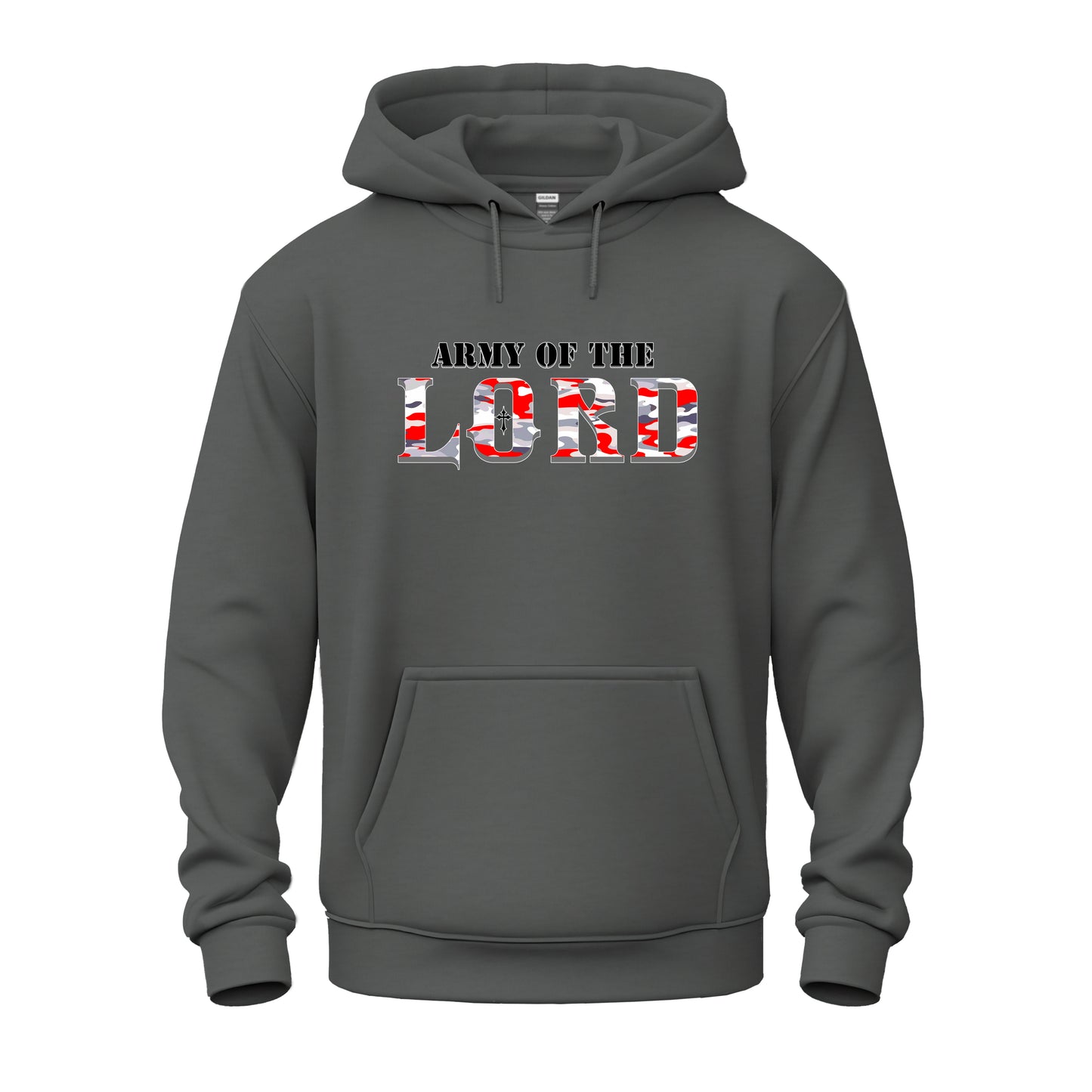 Army Of The Lord Red Camo Unisex Heavy Blend™ Hooded Sweatshirt
