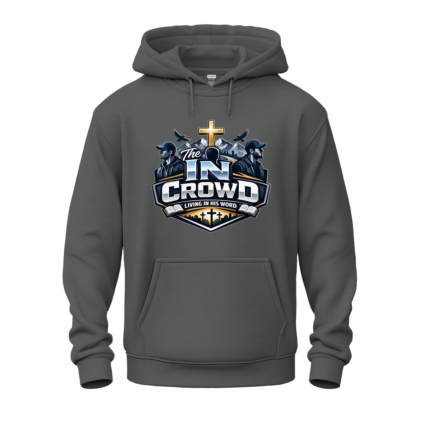 The In Crowd Men's Christian  Heavy Blend™ Hooded Sweatshirt