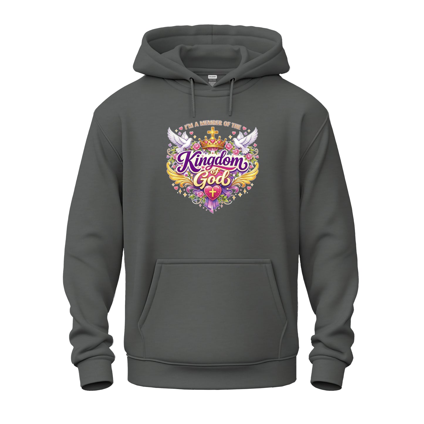 Graceful & Royal Member of the Kingdom of God Unisex Heavy Blend™ Hooded Sweatshirt