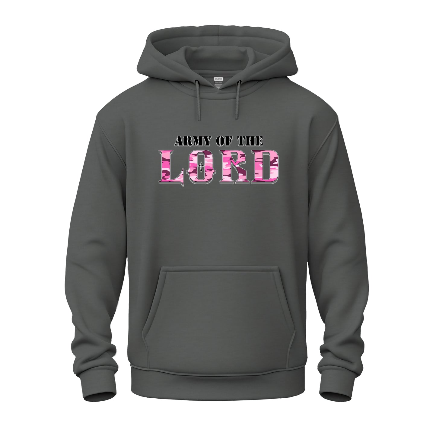 Army Of The Lord Pink Camo Unisex Heavy Blend™ Hooded Sweatshirt
