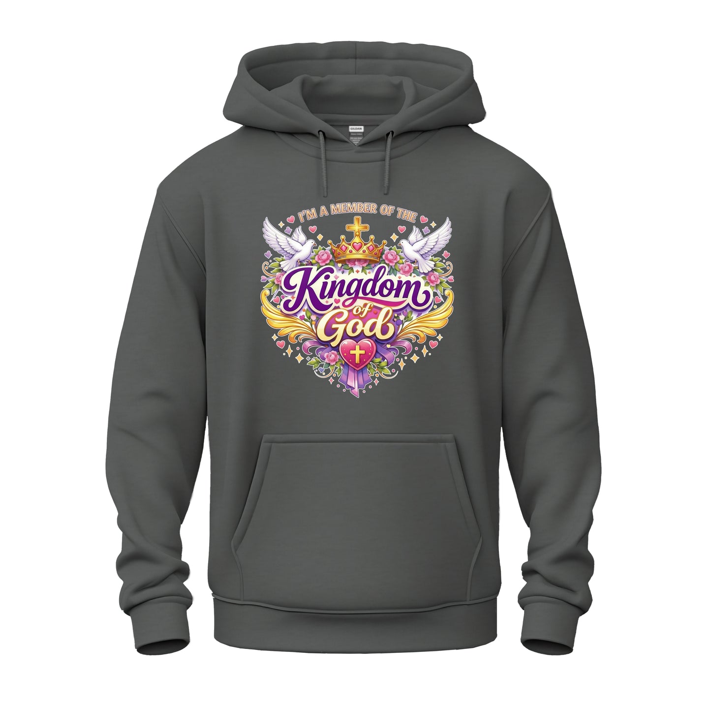 Member of the Kingdom of God Nature Edition Christian Unisex Heavy Blend™ Hooded Sweatshirt