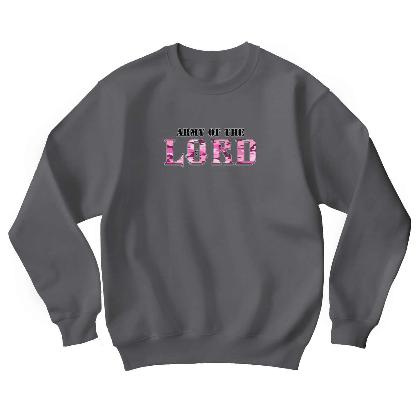 Pink Army of the Lord Unisex Heavy Blend™ Crewneck Sweatshirt