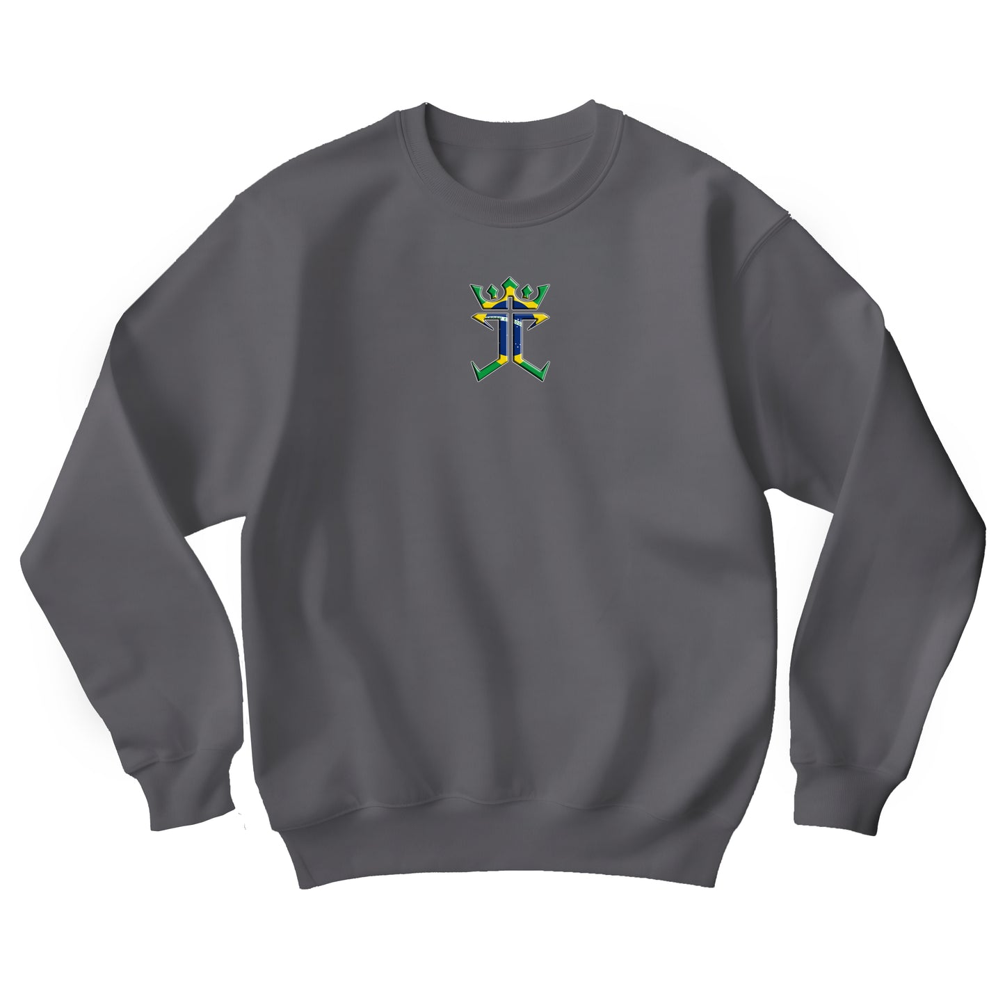 Jesus Christ is King of Brazil Unisex Heavy Blend™ Crewneck Sweatshirt