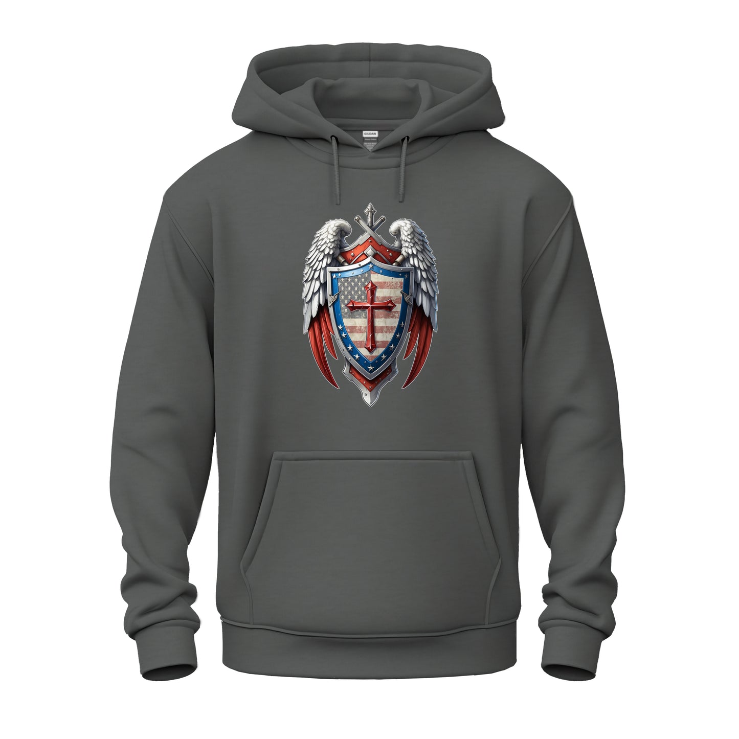 Winged Guardian Unisex Heavy Blend™ Hooded Sweatshirt