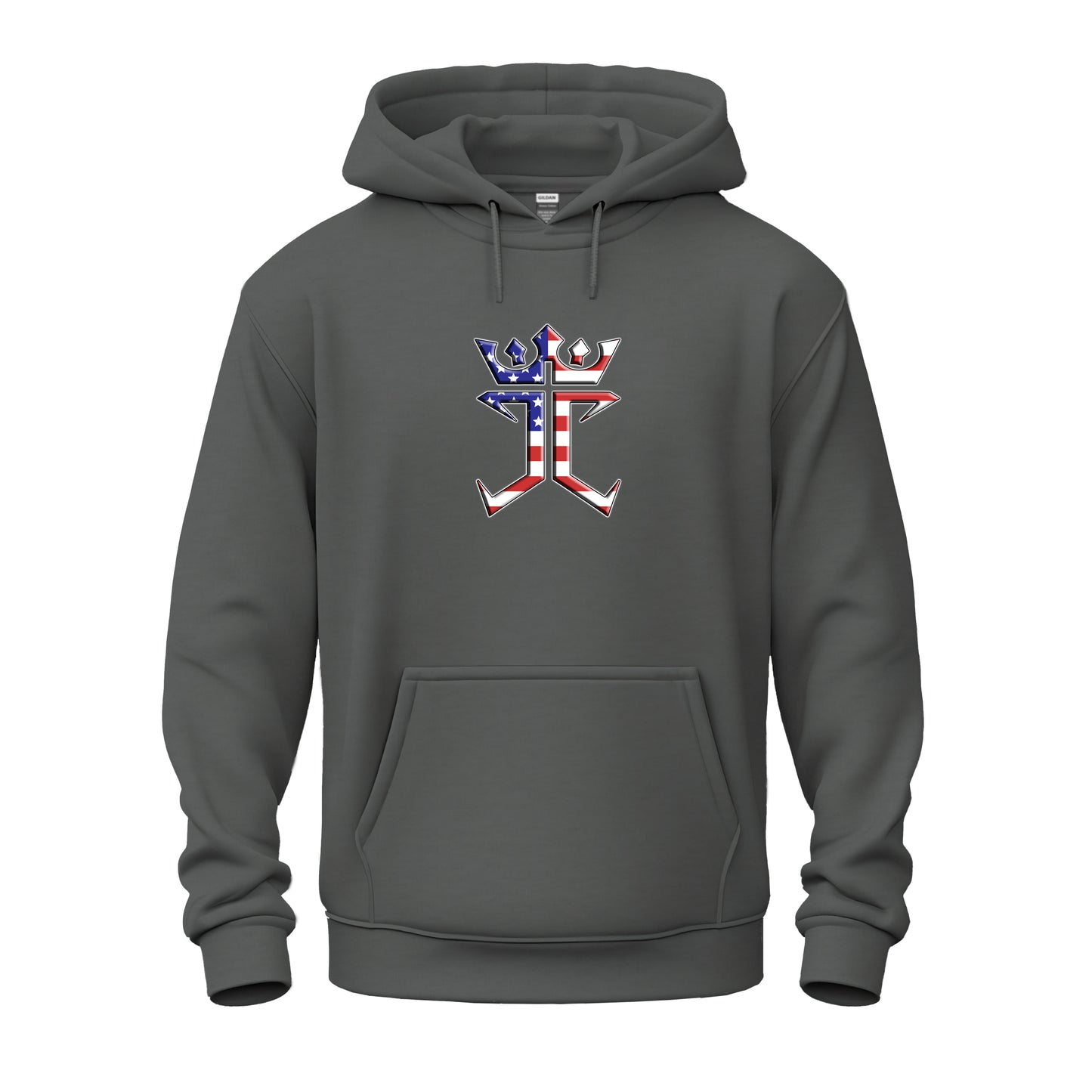 Jesus Christ Is King In The USA Unisex Heavy Blend™ Hooded Sweatshirt
