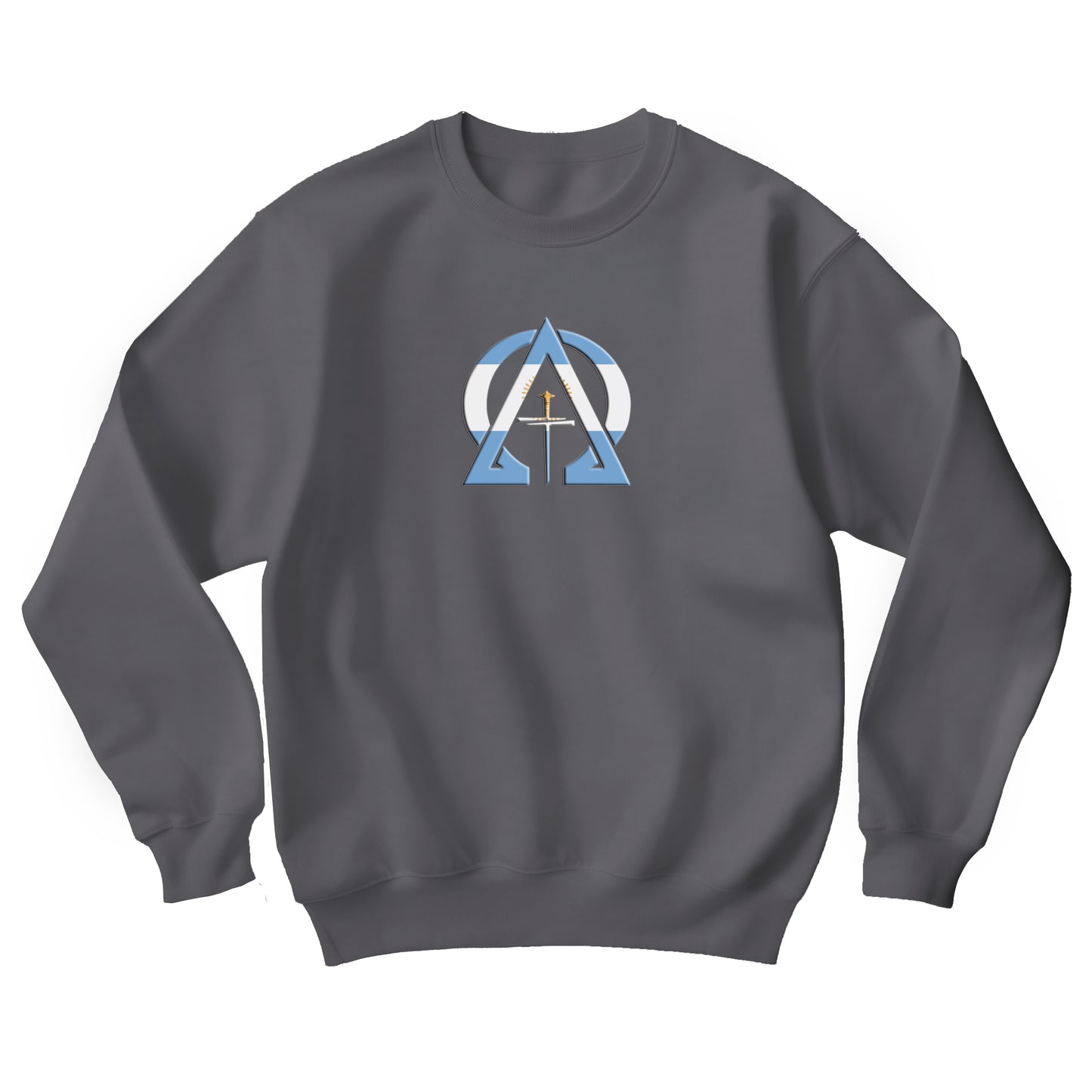 Alpha & Omega Argentina Unisex Heavy Blend™ Crewneck Sweatshirt