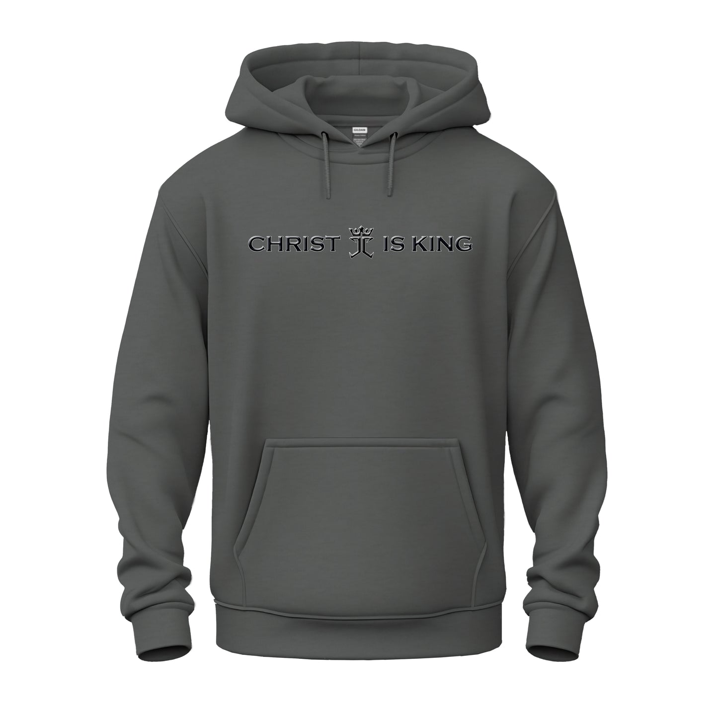Christ is King featuring the Jesus Christ is King logo Unisex Heavy Blend™ Hooded Sweatshirt