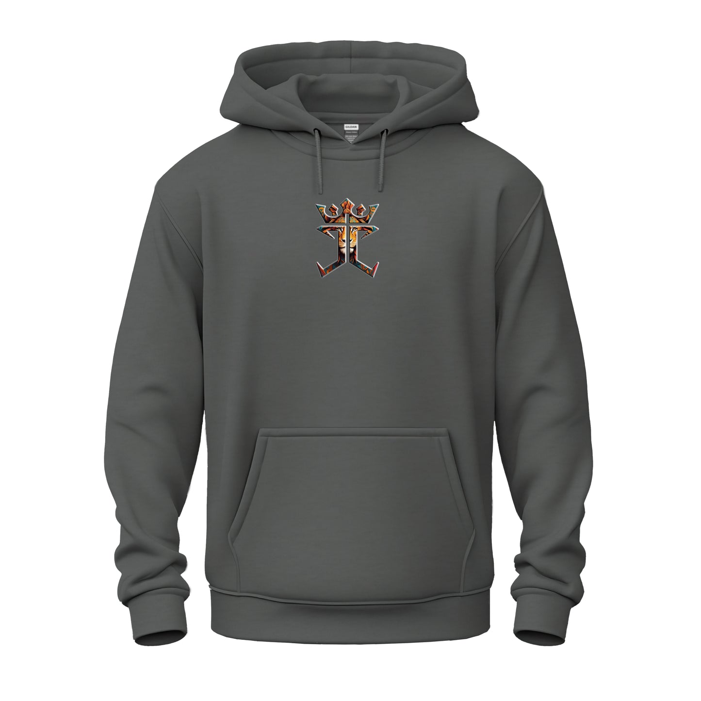 Jesus Christ Is King Lion Of Judah Logo Unisex Heavy Blend™ Hooded Sweatshirt
