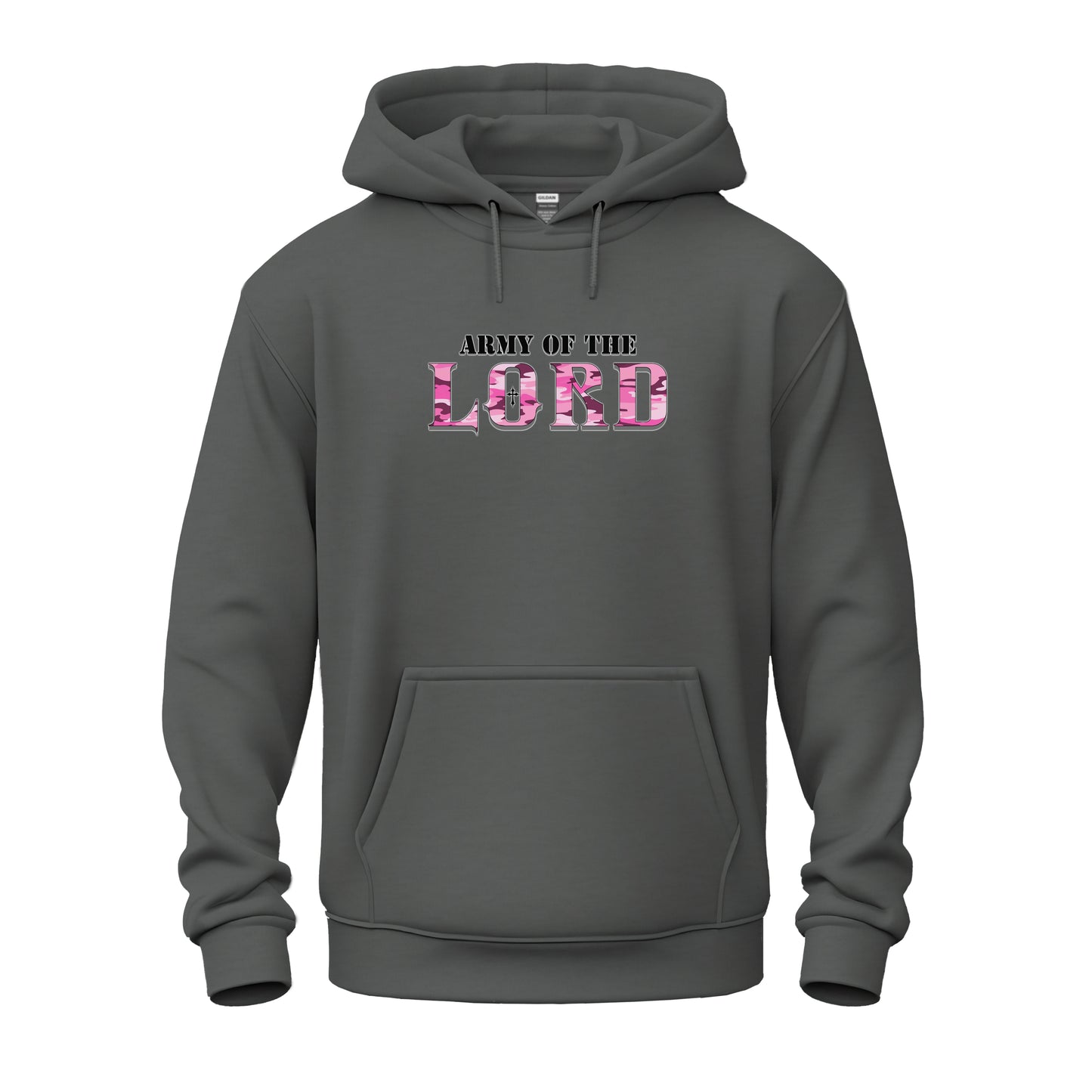 Army Of The Lord Pink Camo Unisex Heavy Blend™ Hooded Sweatshirt