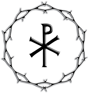 Circle of Thorns & Chi-Rho Unisex Heavy Blend™ Crewneck Sweatshirt