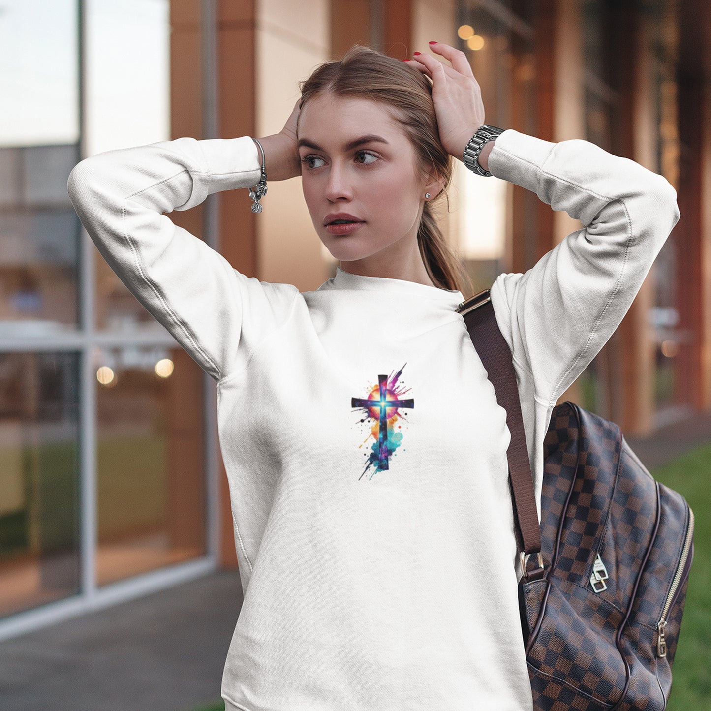 Cosmic Reverence Unisex Heavy Blend™ Crewneck Sweatshirt