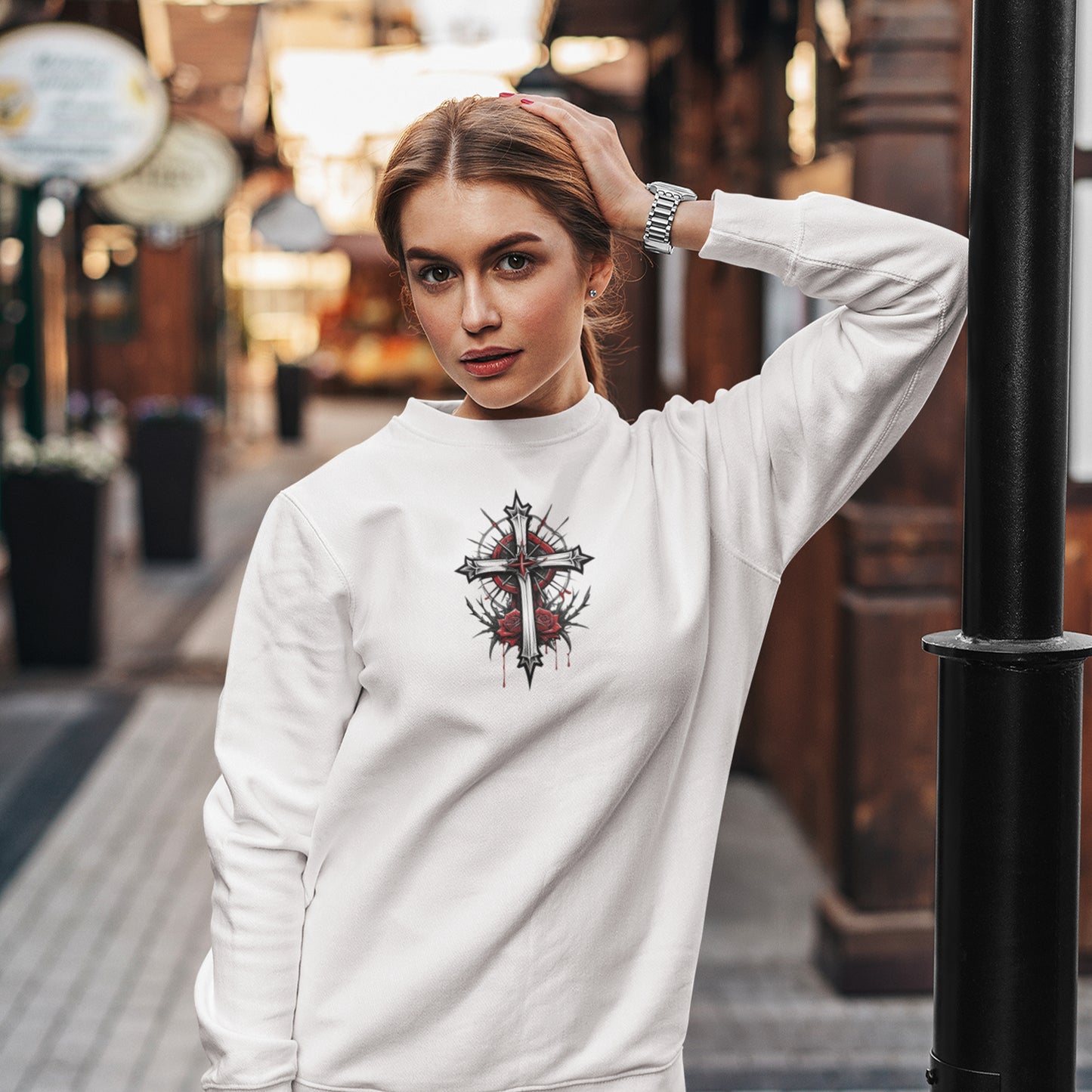 Thorned Redemption Unisex Heavy Blend™ Crewneck Sweatshirt