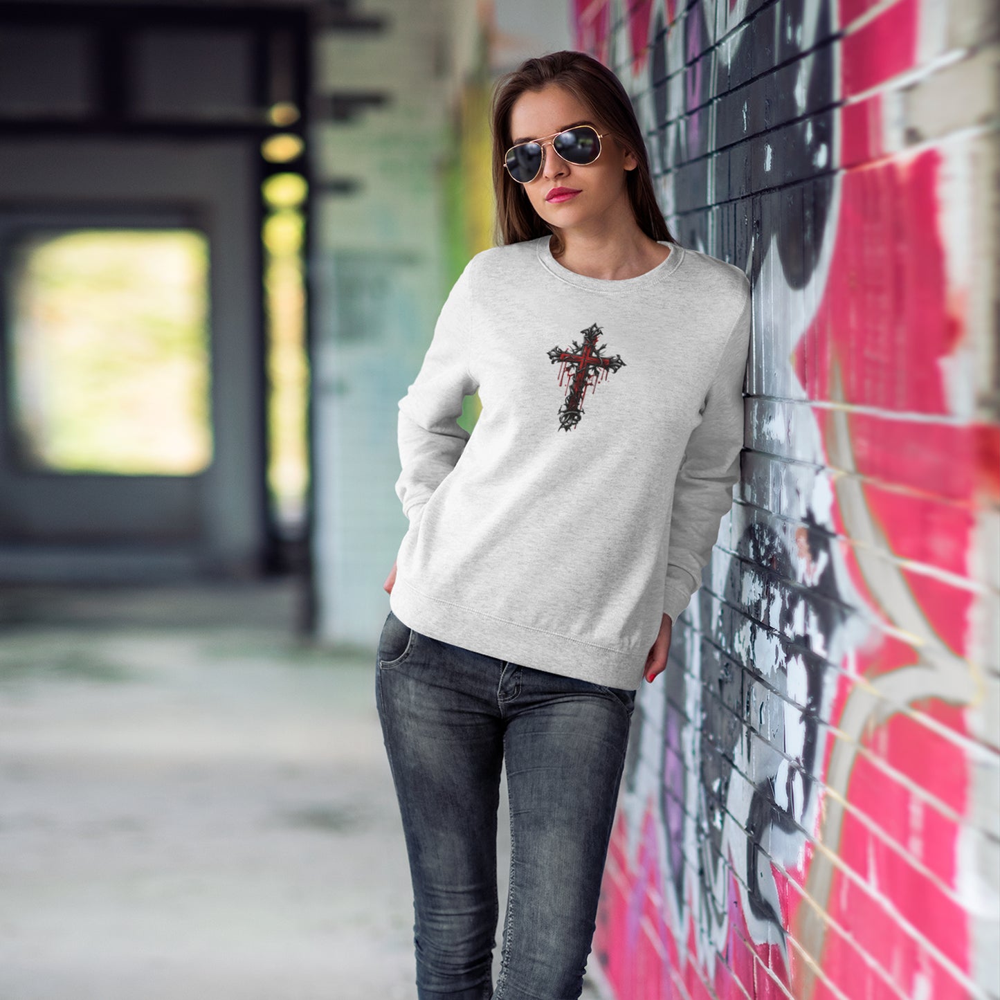 Sacrificial Redemption Unisex Heavy Blend™ Crewneck Sweatshirt