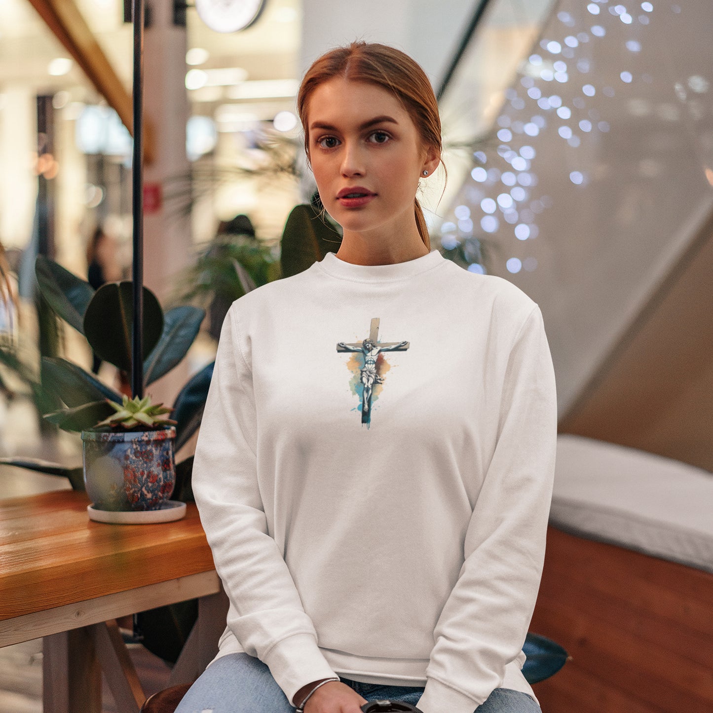 Subdued Redemption Unisex Heavy Blend™ Crewneck Sweatshirt