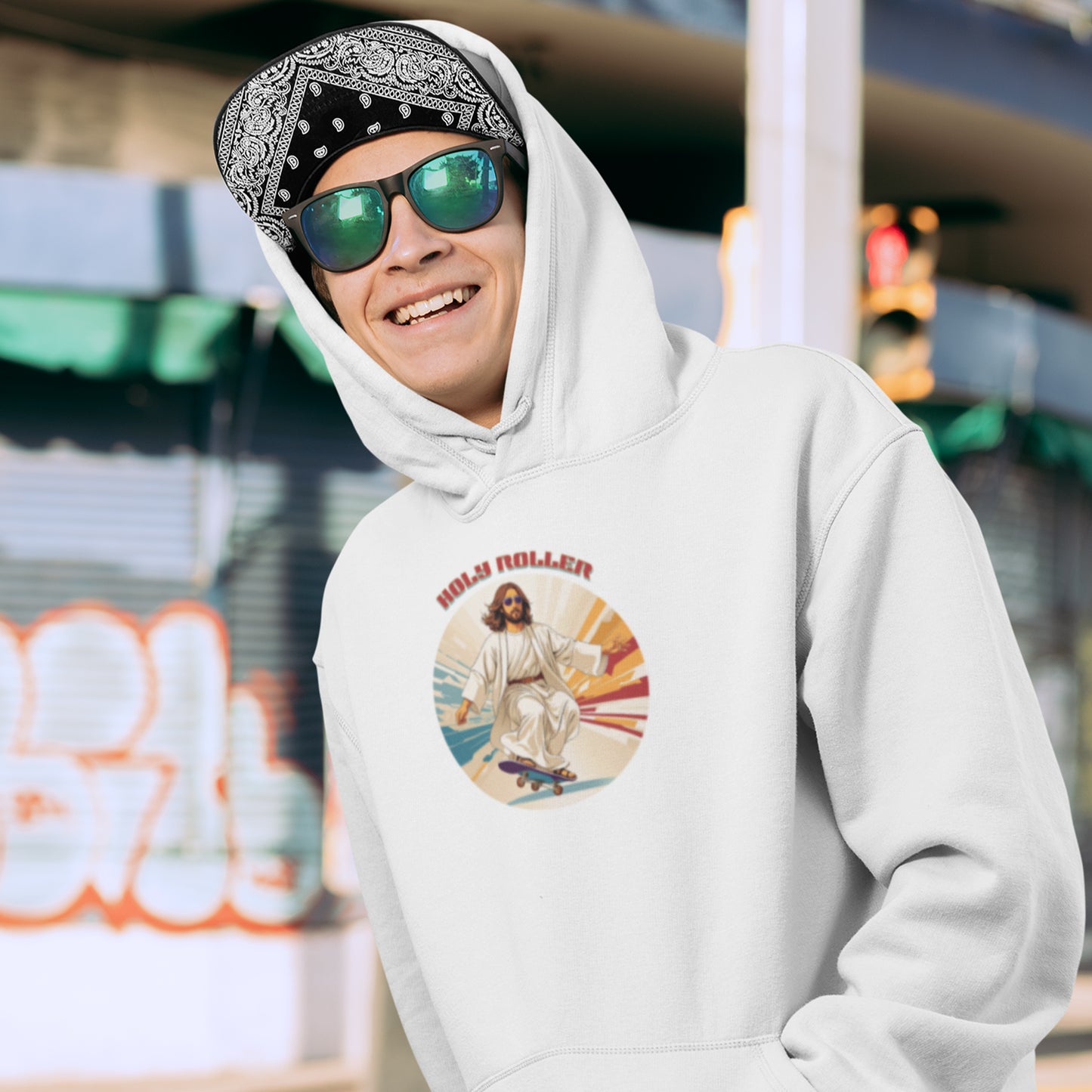 Holy Roller Unisex Heavy Blend™ Hooded Sweatshirt