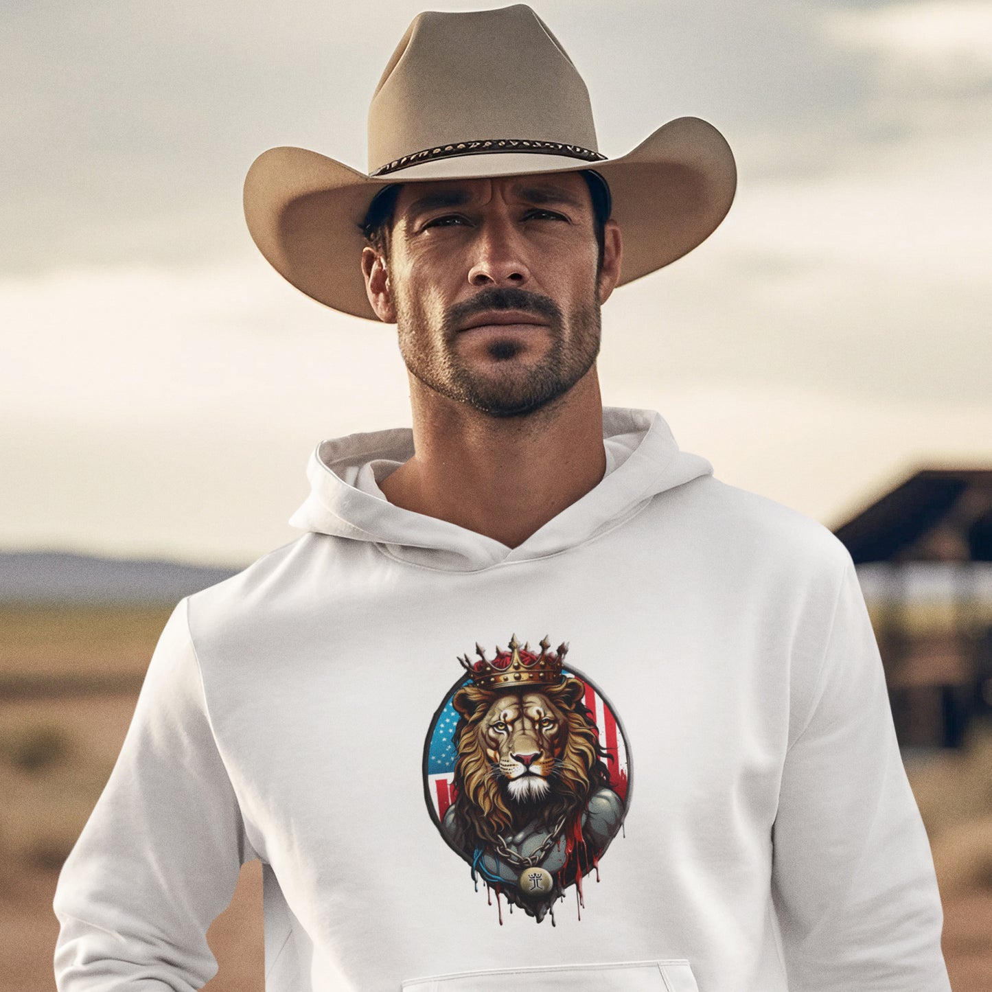 Royal Majesty: Lion of Judah Unisex Heavy Blend™ Hooded Sweatshirt