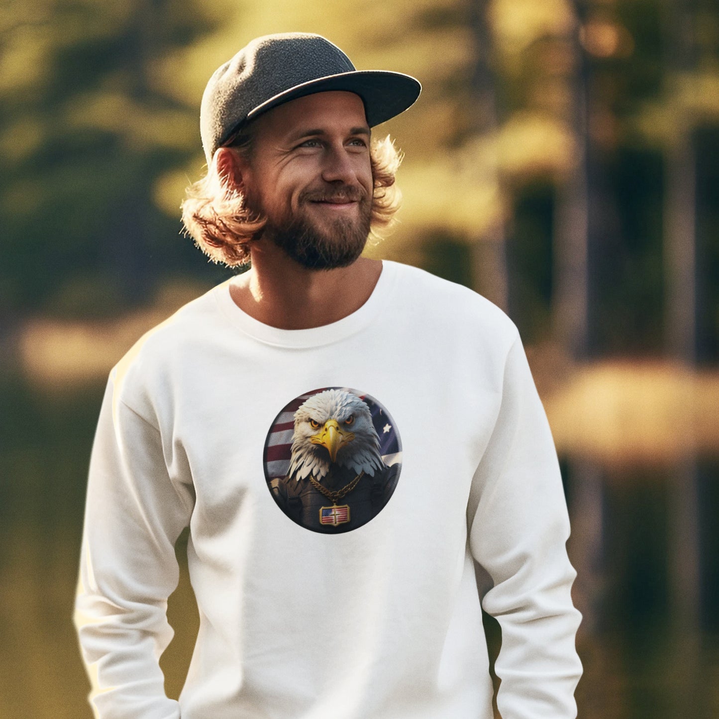 Golden Sentinel Unisex Heavy Blend™ Crewneck Sweatshirt