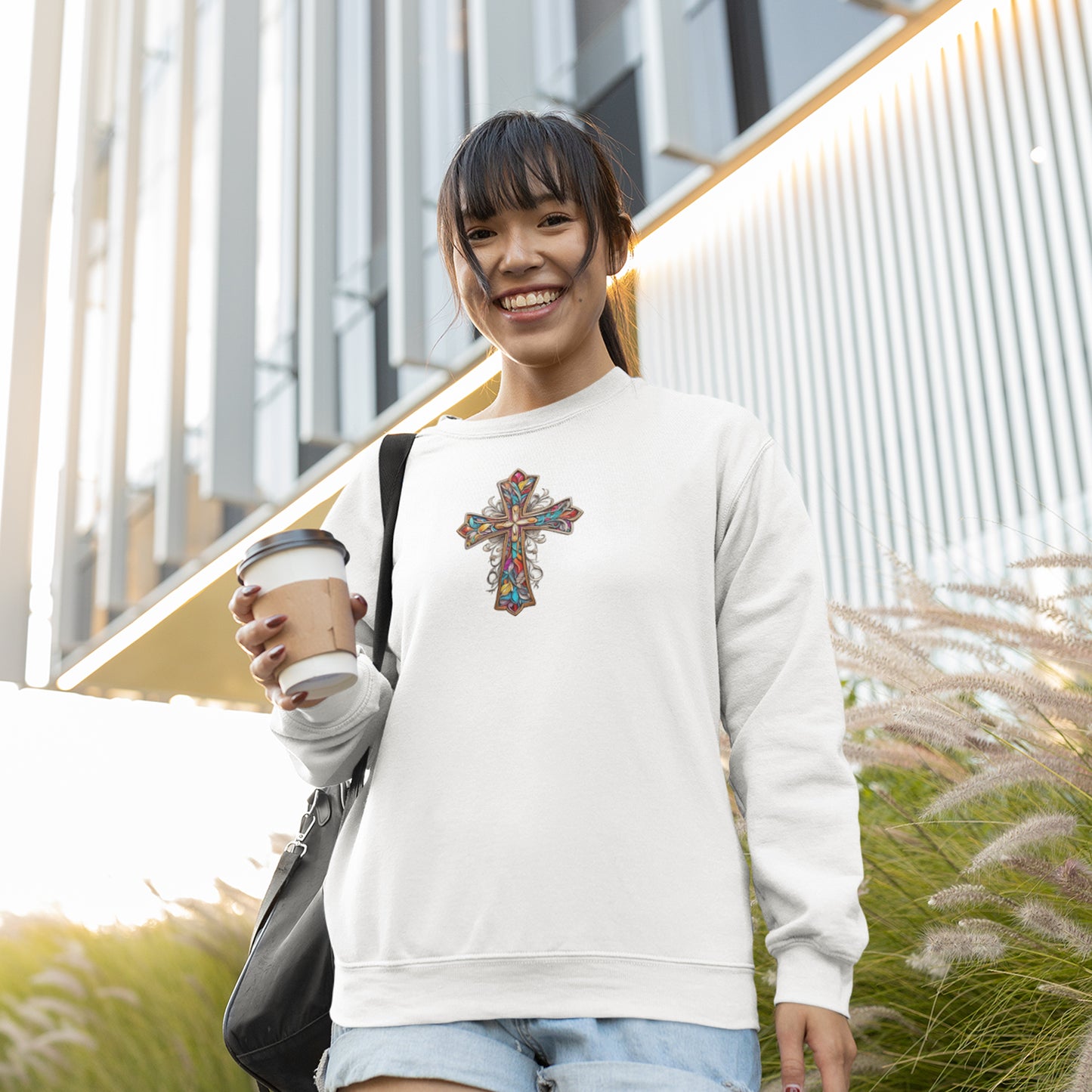 Resplendent Reverence Unisex Heavy Blend™ Crewneck Sweatshirt