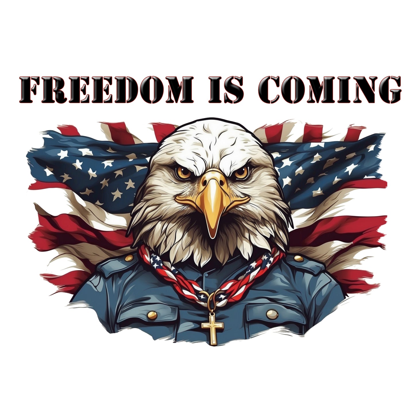 Freedom is Coming Unisex Heavy Blend™ Crewneck Sweatshirt