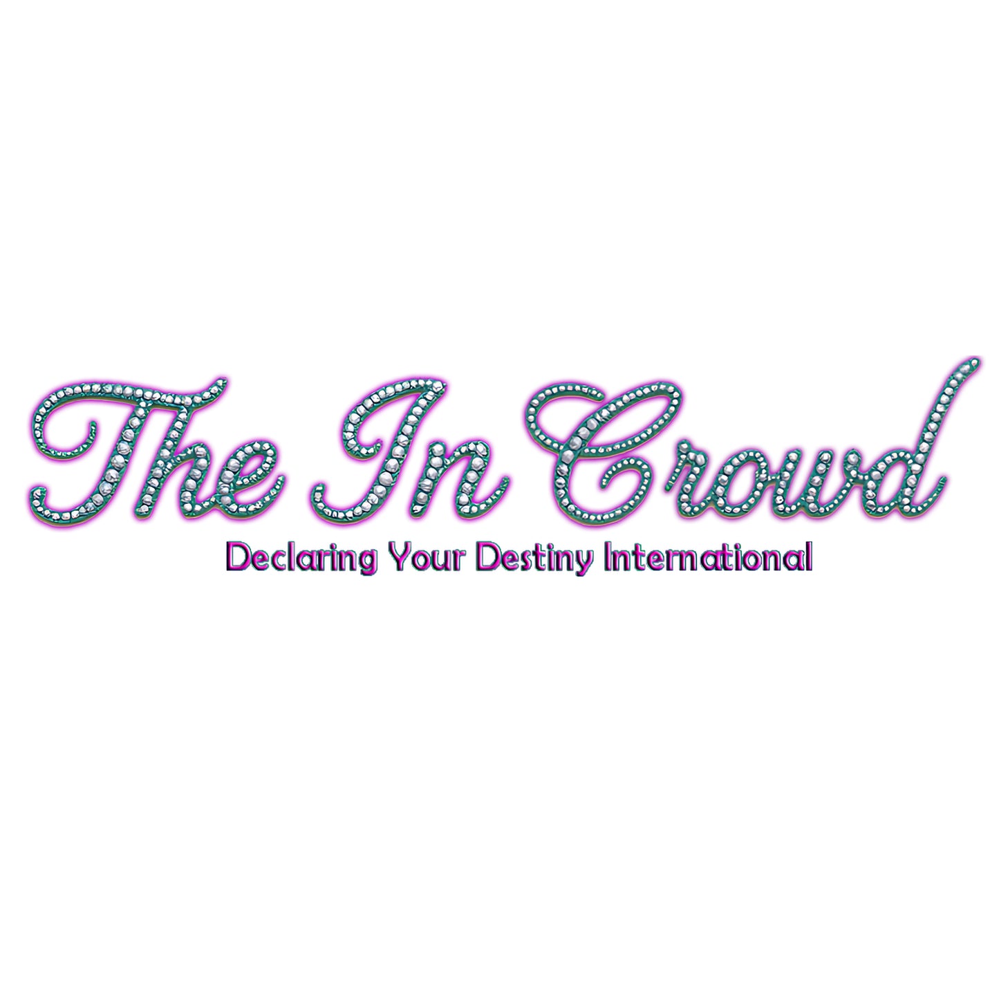 The In Crowd Gemstone print  V-Neck Tee