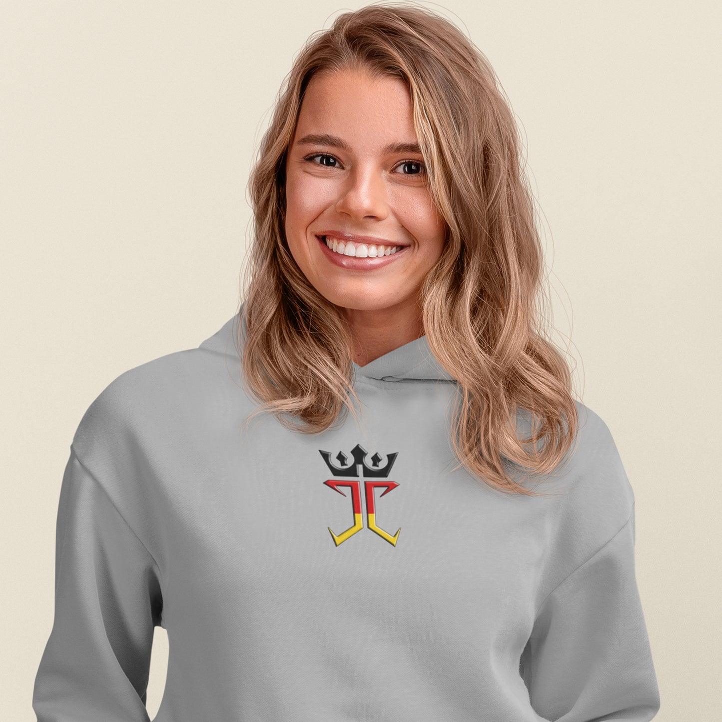 Jesus Christ Is King In Germany Unisex Heavy Blend™ Hooded Sweatshirt