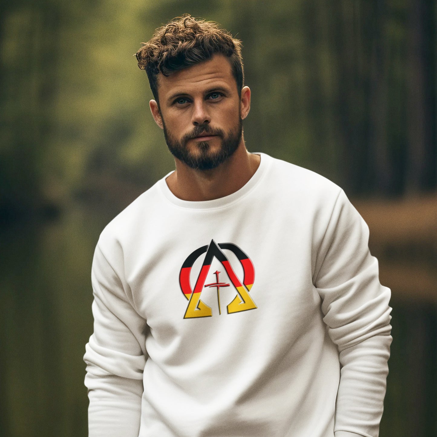 Alpha & Omega Germany Unisex Heavy Blend™ Crewneck Sweatshirt