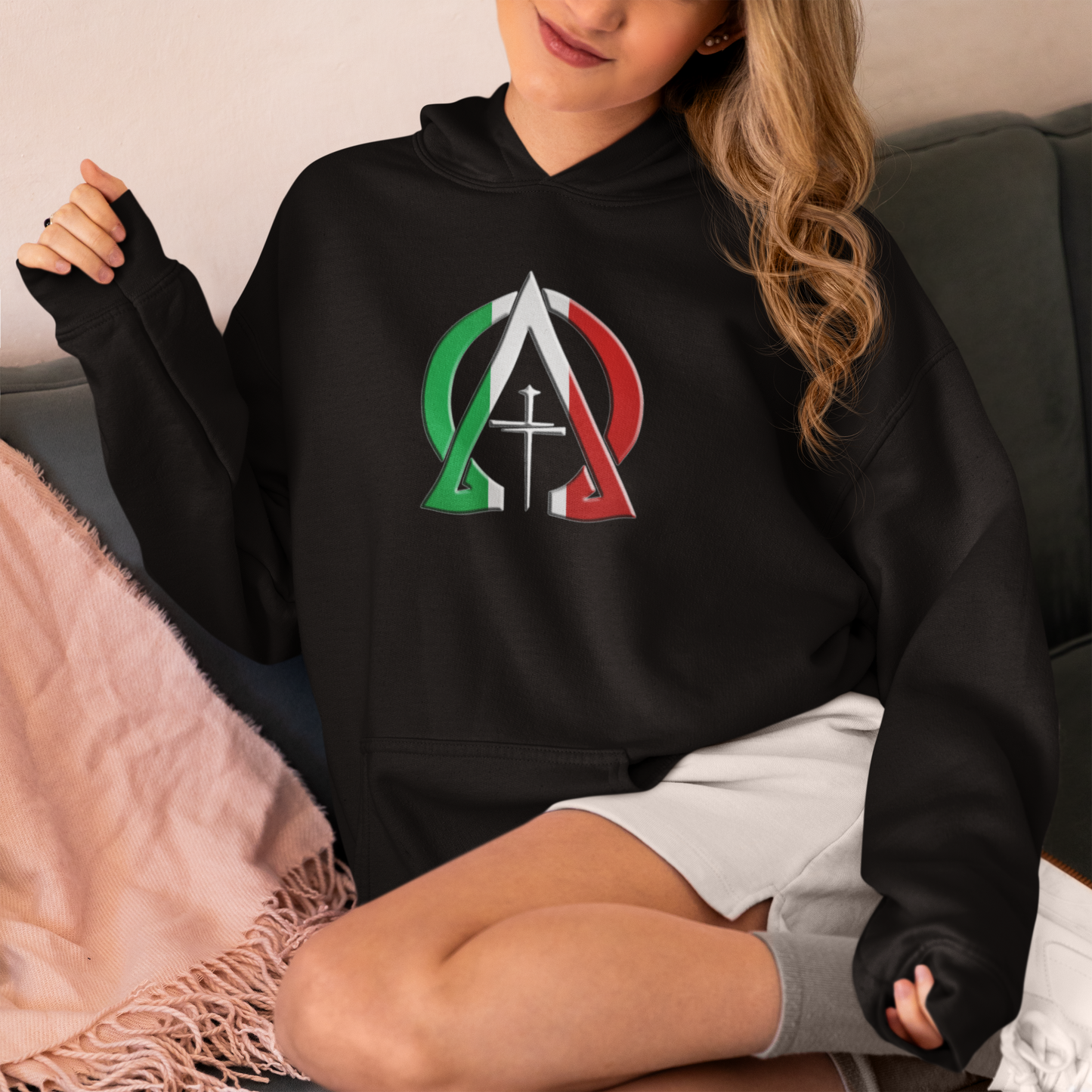 Alpha & Omega Italy Unisex Heavy Blend™ Hooded Sweatshirt